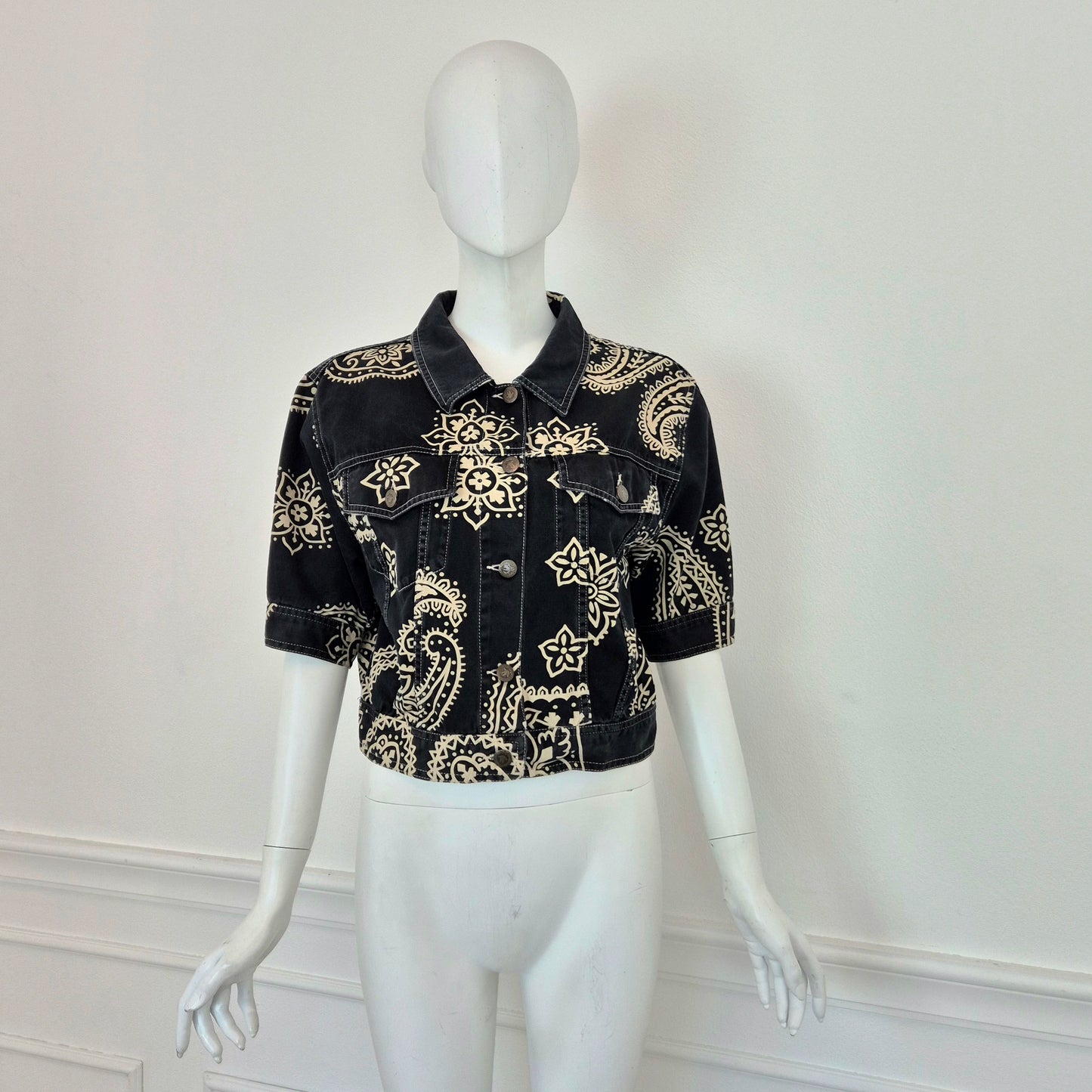 Moschino | Giacchino cotone stampa "bandana"
