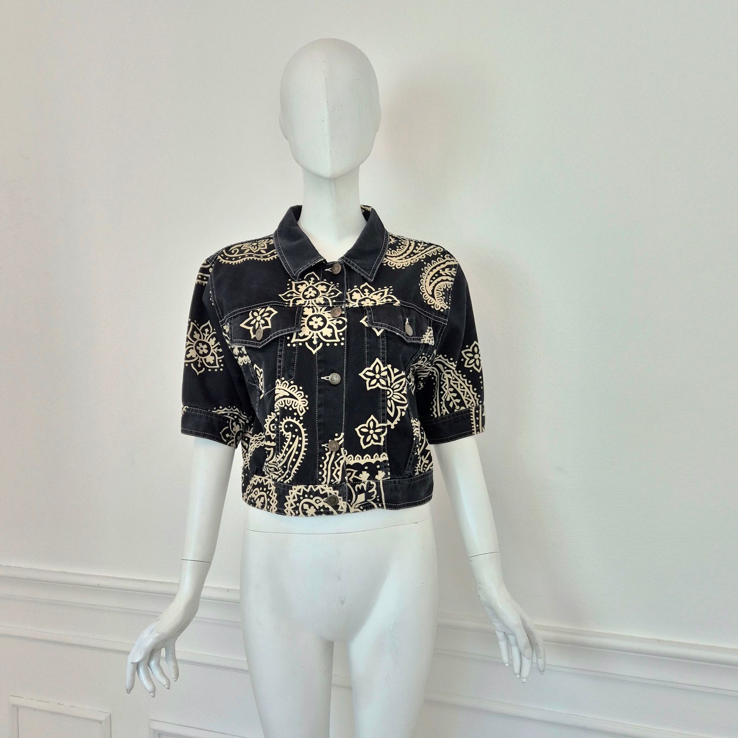 Moschino | Giacchino cotone stampa "bandana"