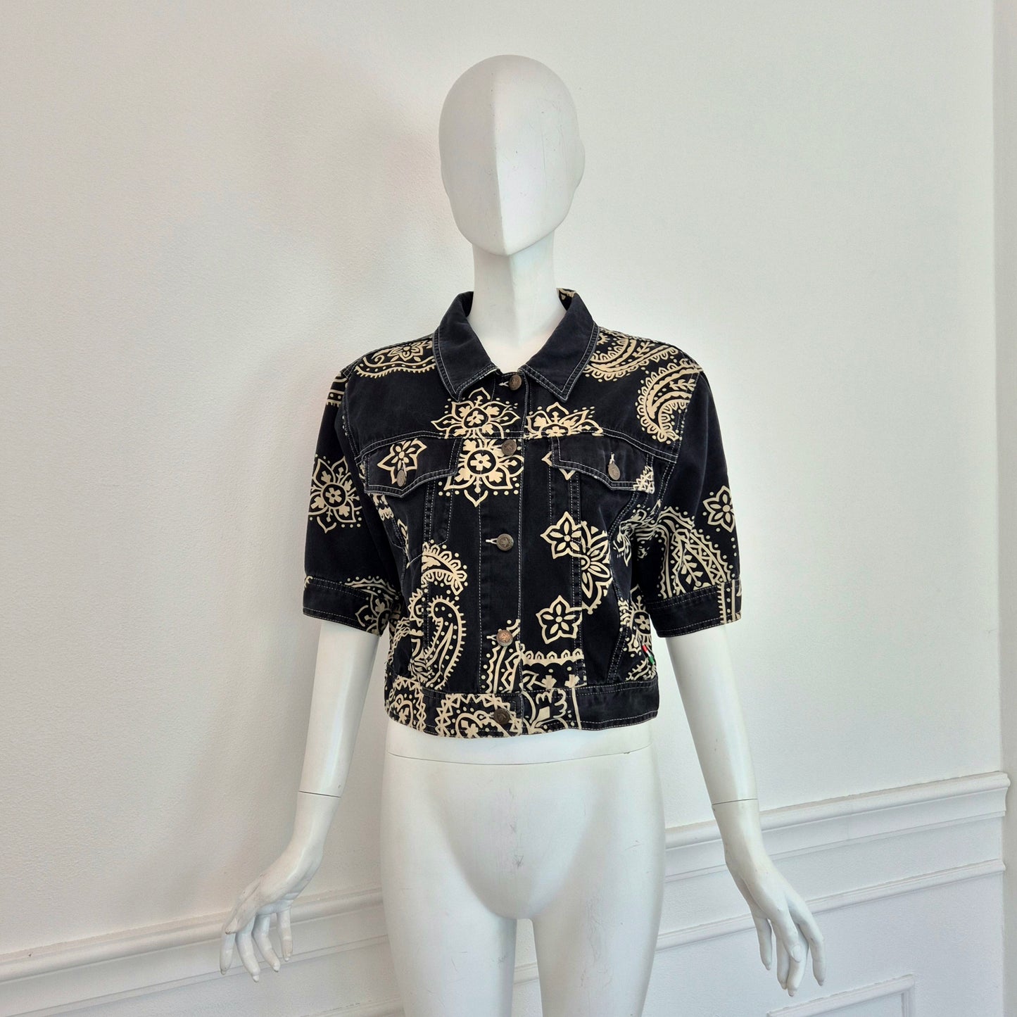 Moschino | Giacchino cotone stampa "bandana"