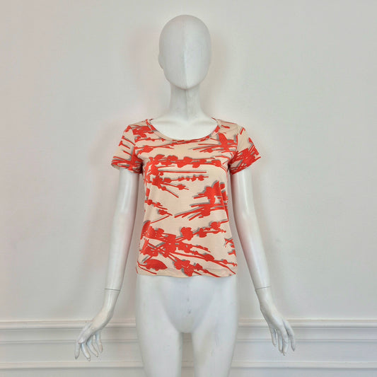 Prada | T-shirt disegni arancioni