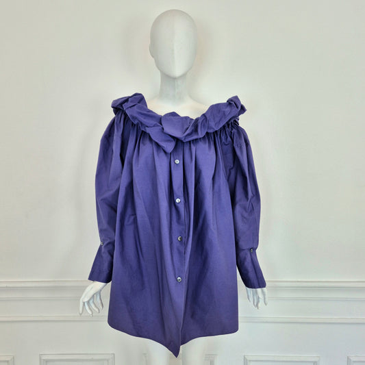 Romeo Gigli | Camicia indaco 1992