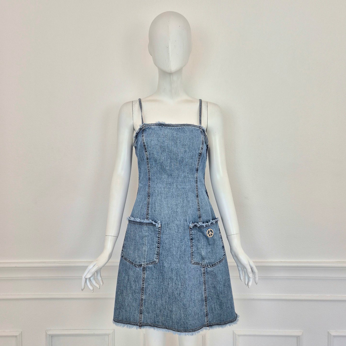 Moschino | Abito in denim chiaro