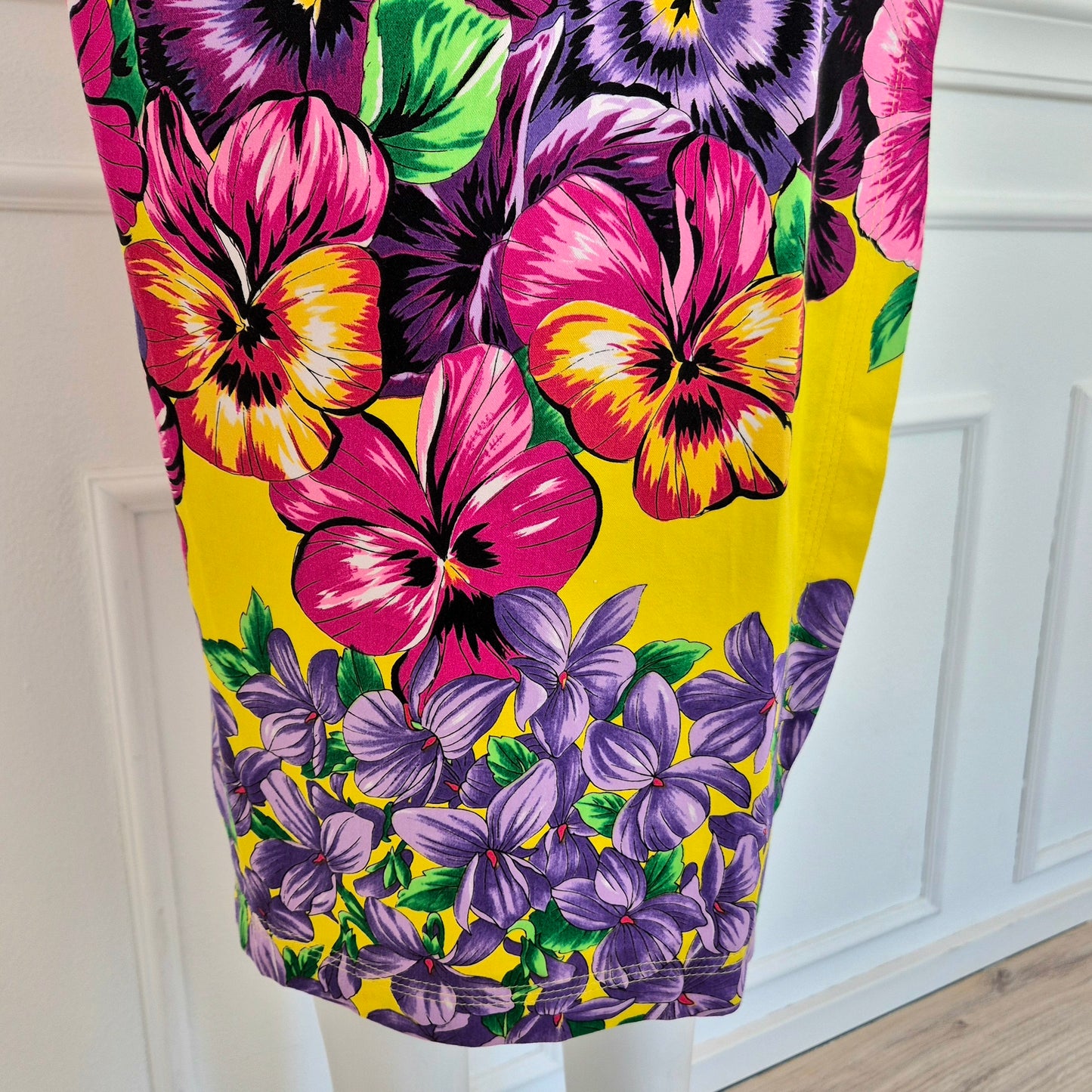 Versus Gianni Versace | Gonna stampa fiori con spacco