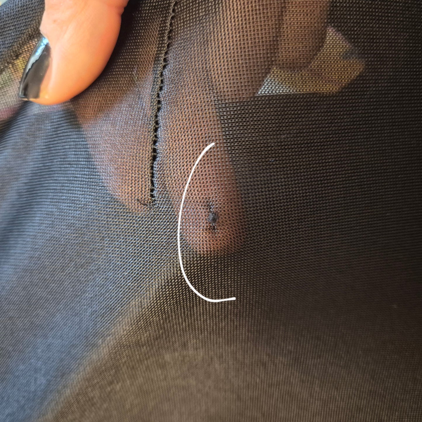 Maison Margiela | Abito nero velato