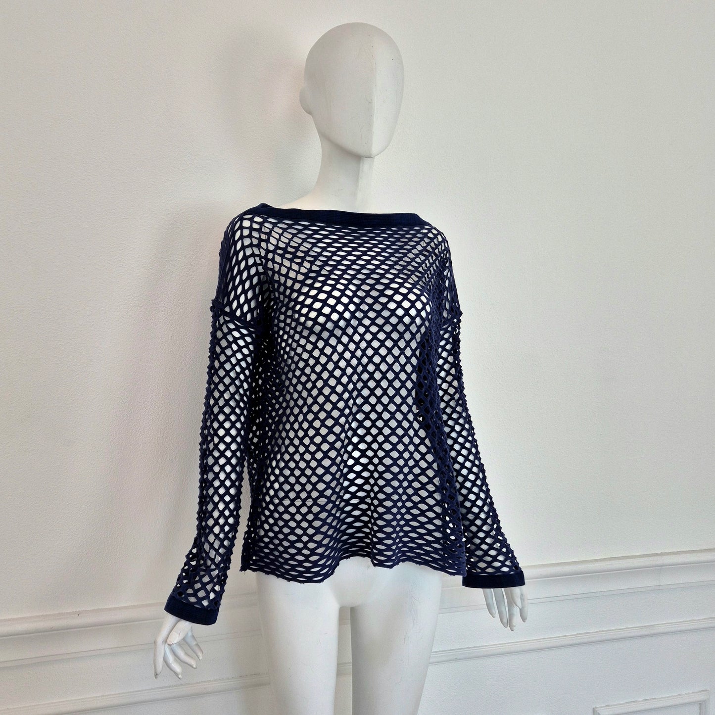 Romeo Gigli - Maglia a rete blu 1994