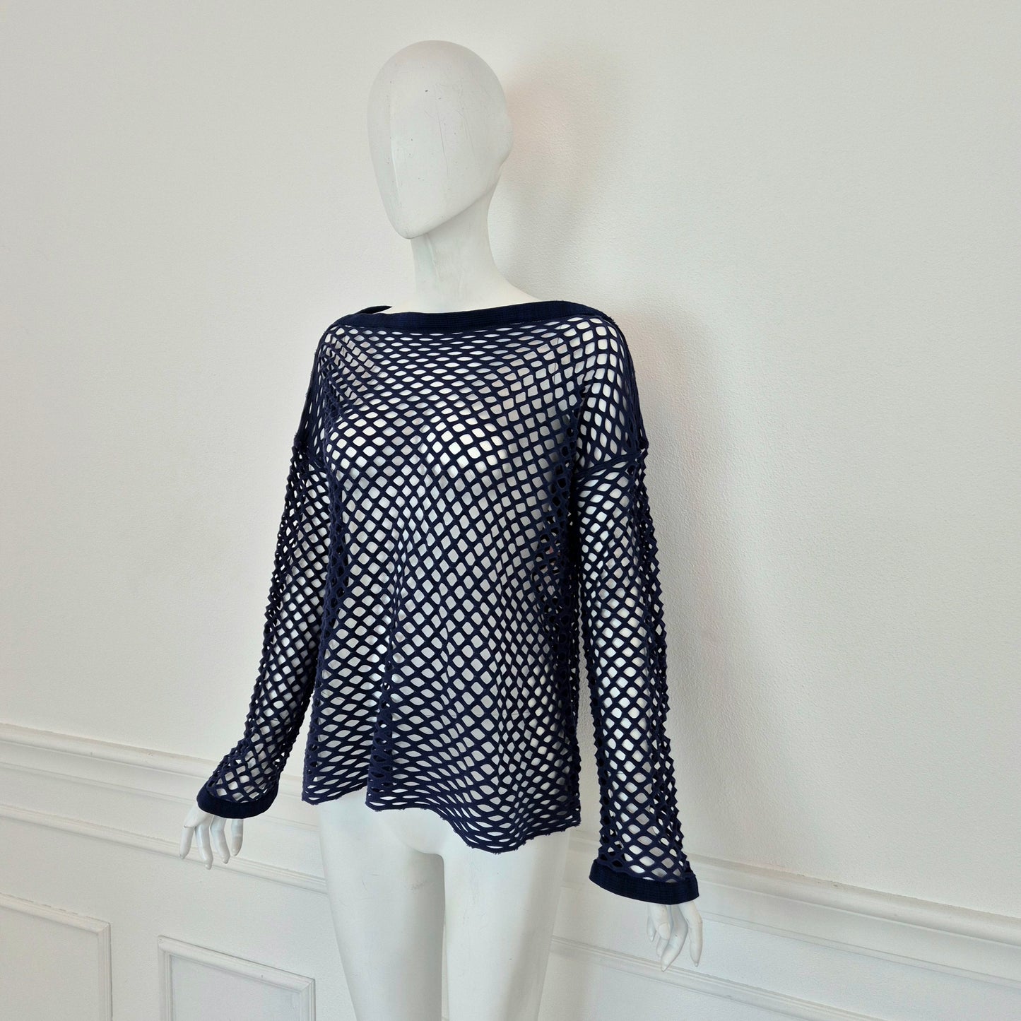 Romeo Gigli - Maglia a rete blu 1994