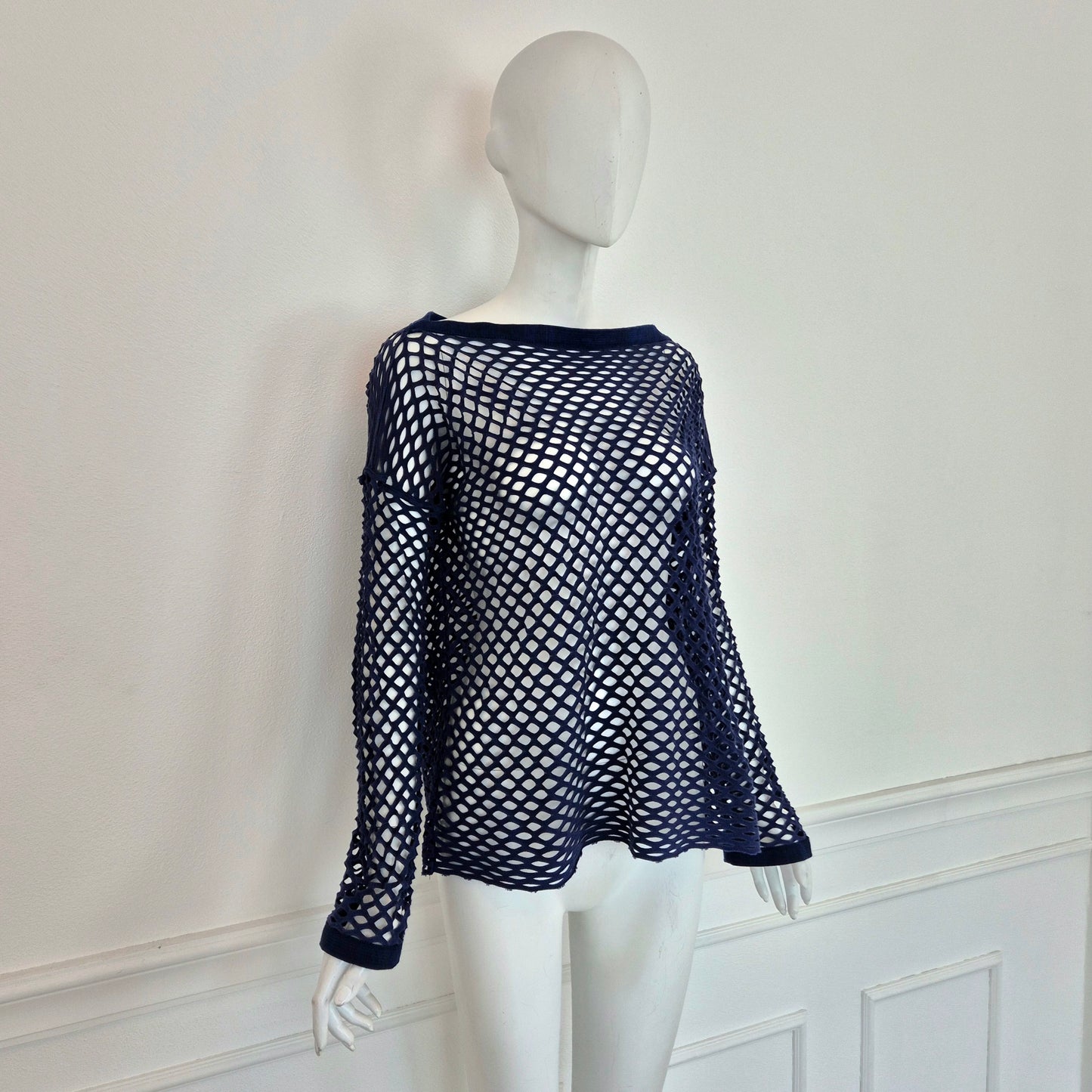 Romeo Gigli - Maglia a rete blu 1994