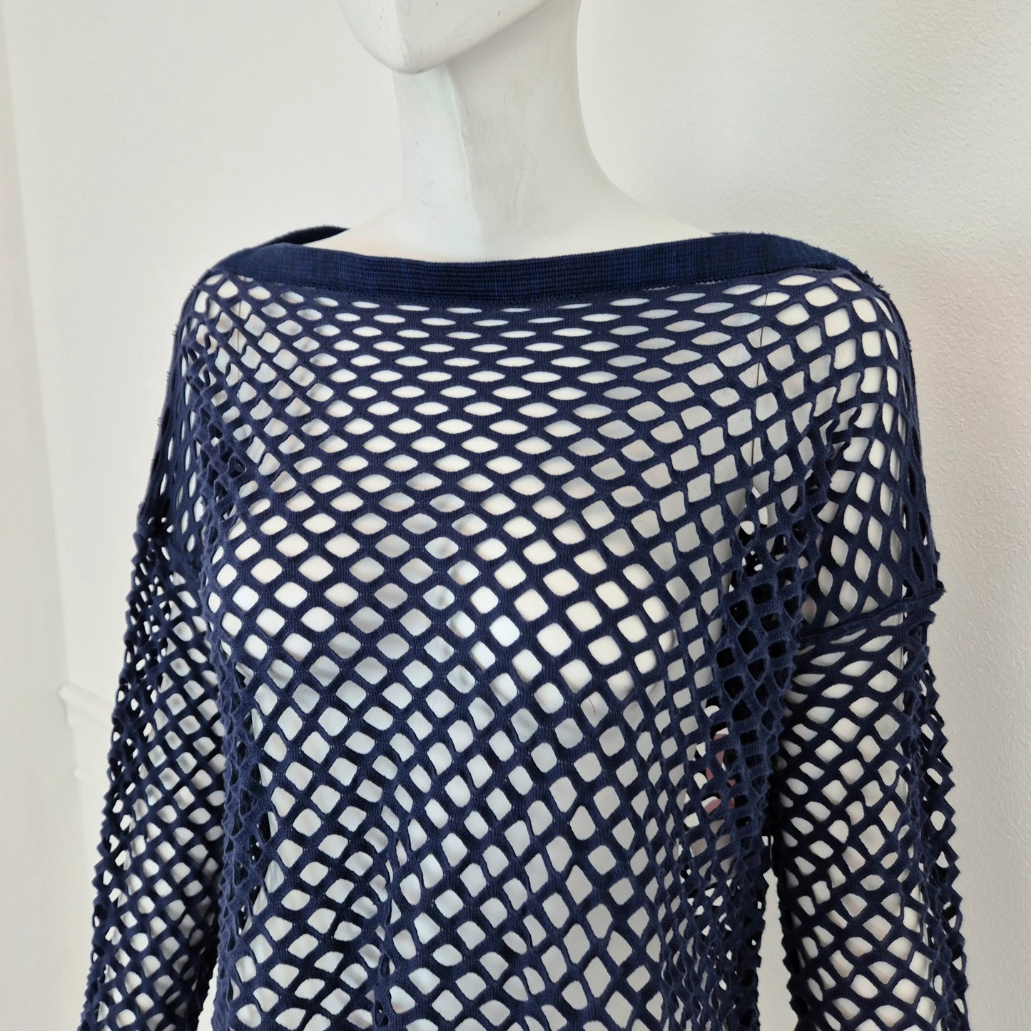 Romeo Gigli - Maglia a rete blu 1994