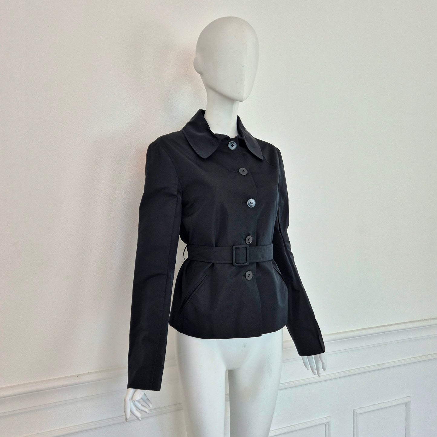 Jil Sander | Giacca in tessuto tecnico con cintura