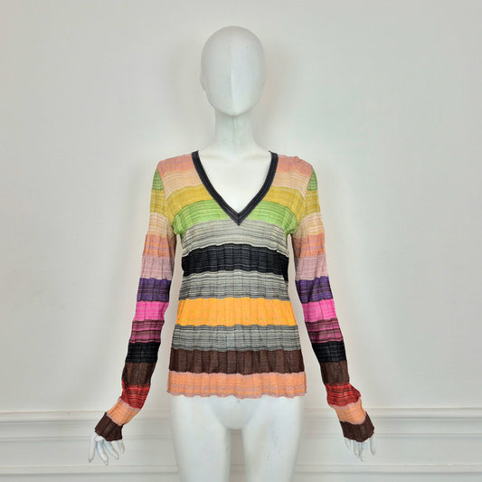 Missoni | Maglioncino leggero righe multicolor