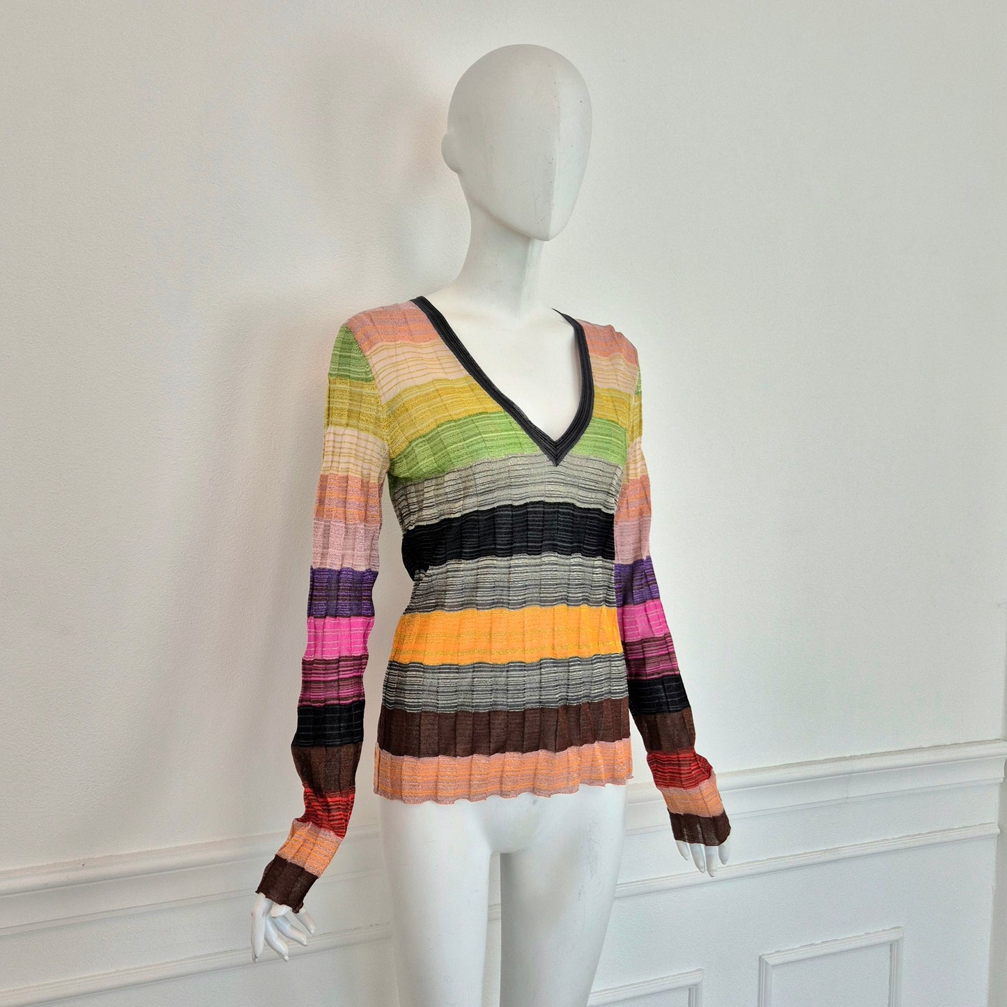 Missoni | Maglioncino leggero righe multicolor