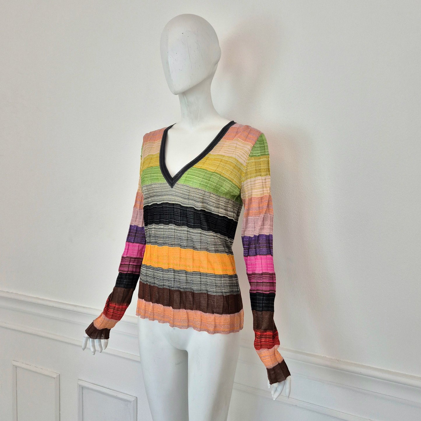 Missoni | Maglioncino leggero righe multicolor