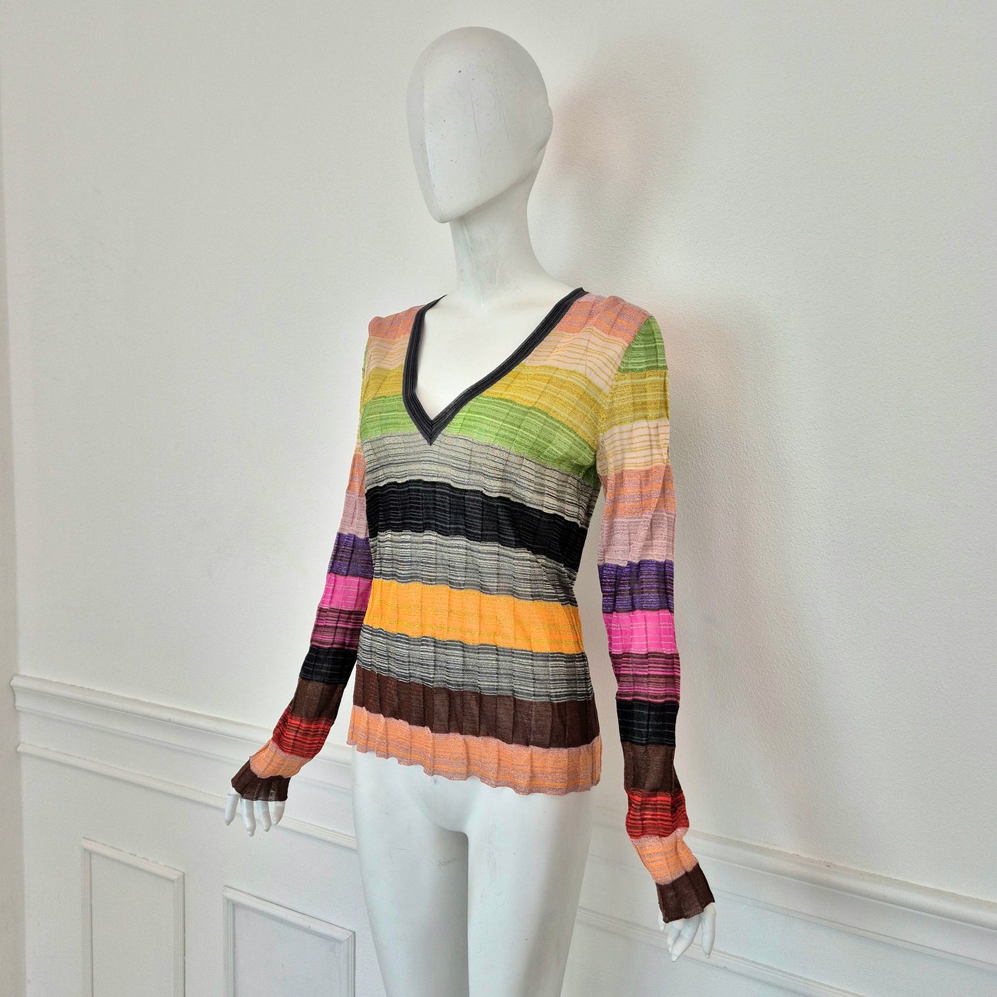 Missoni | Maglioncino leggero righe multicolor