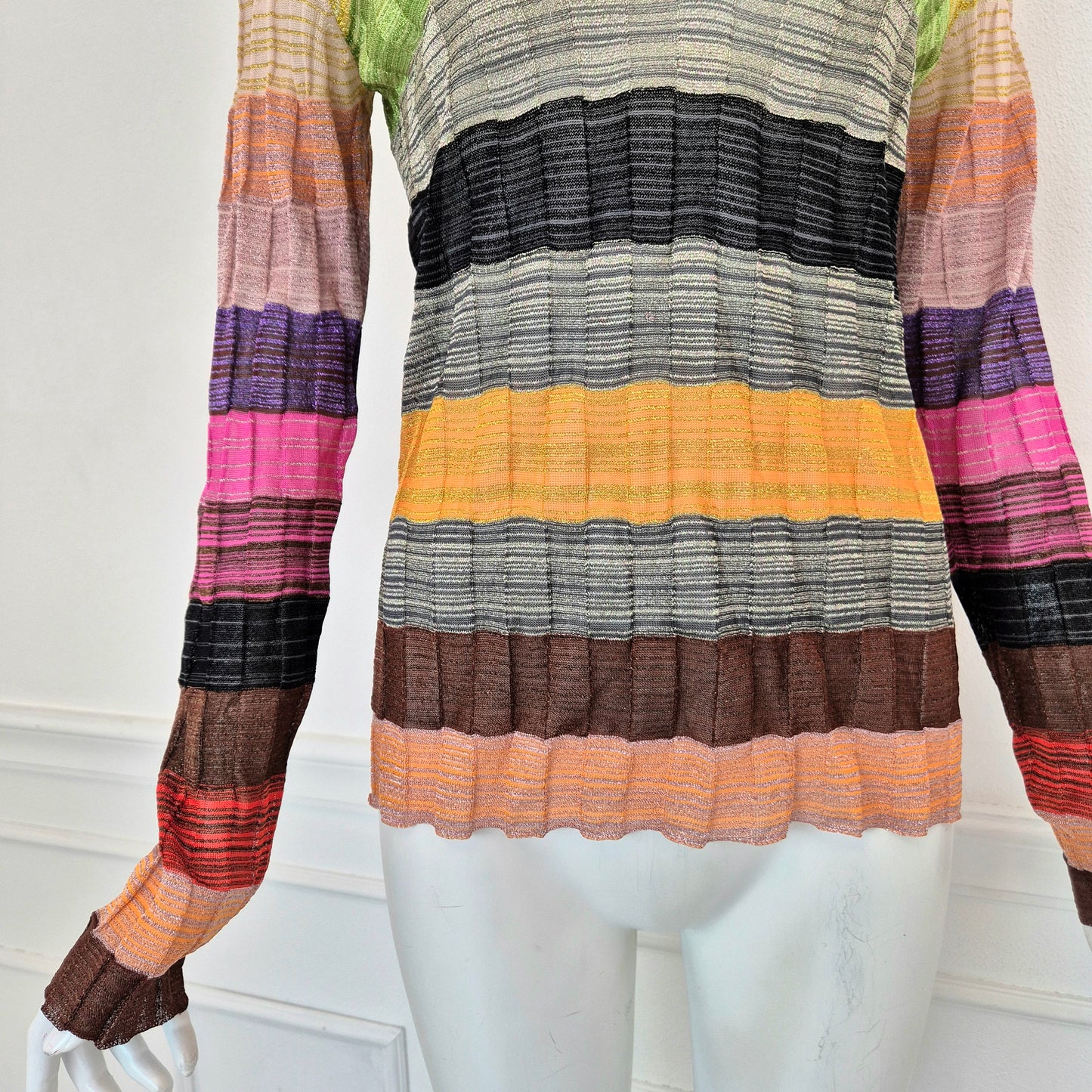 Missoni | Maglioncino leggero righe multicolor