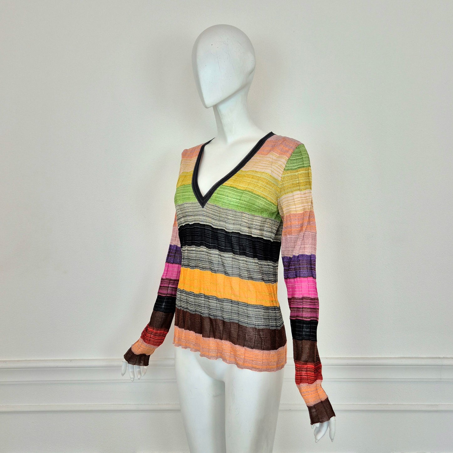 Missoni | Maglioncino leggero righe multicolor