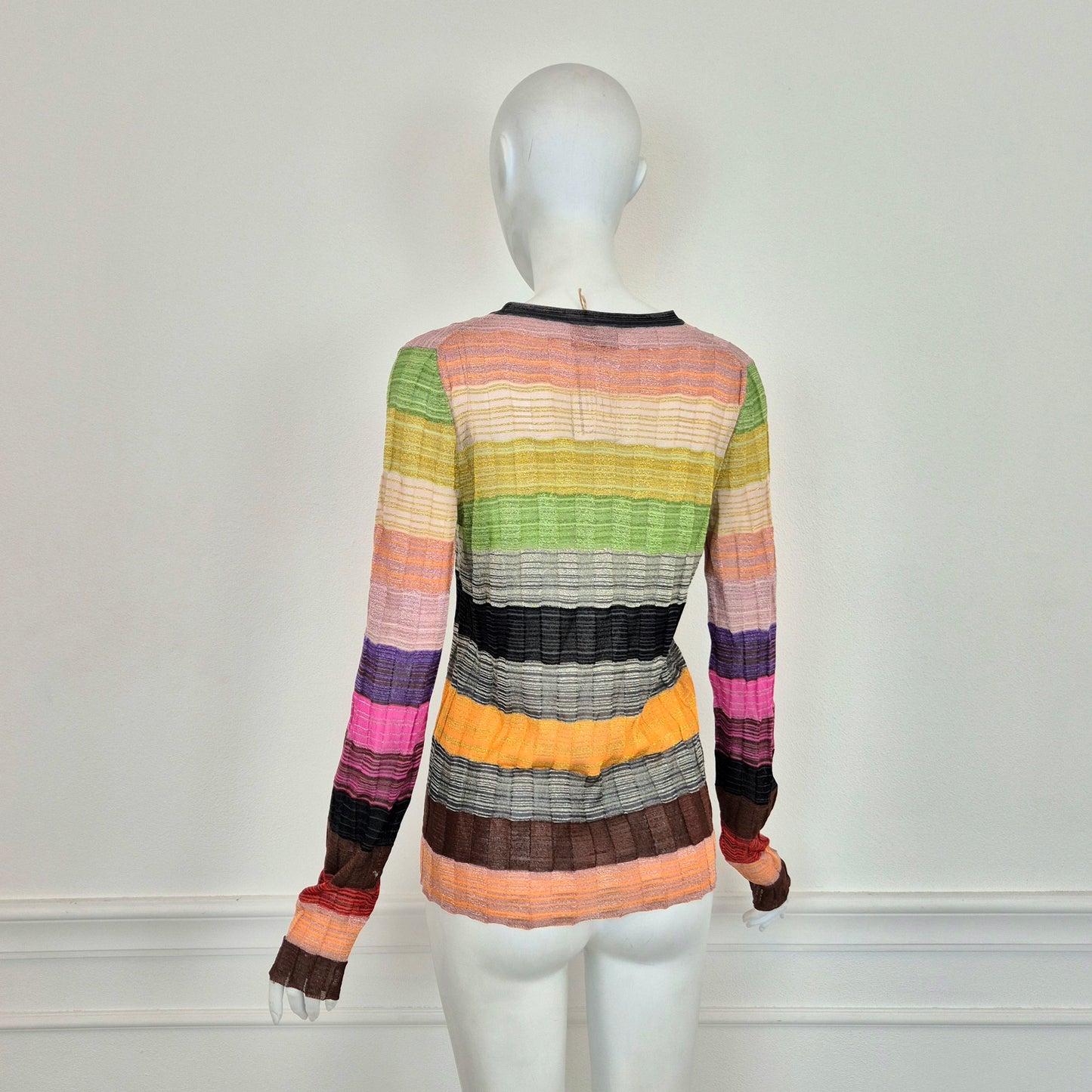 Missoni | Maglioncino leggero righe multicolor