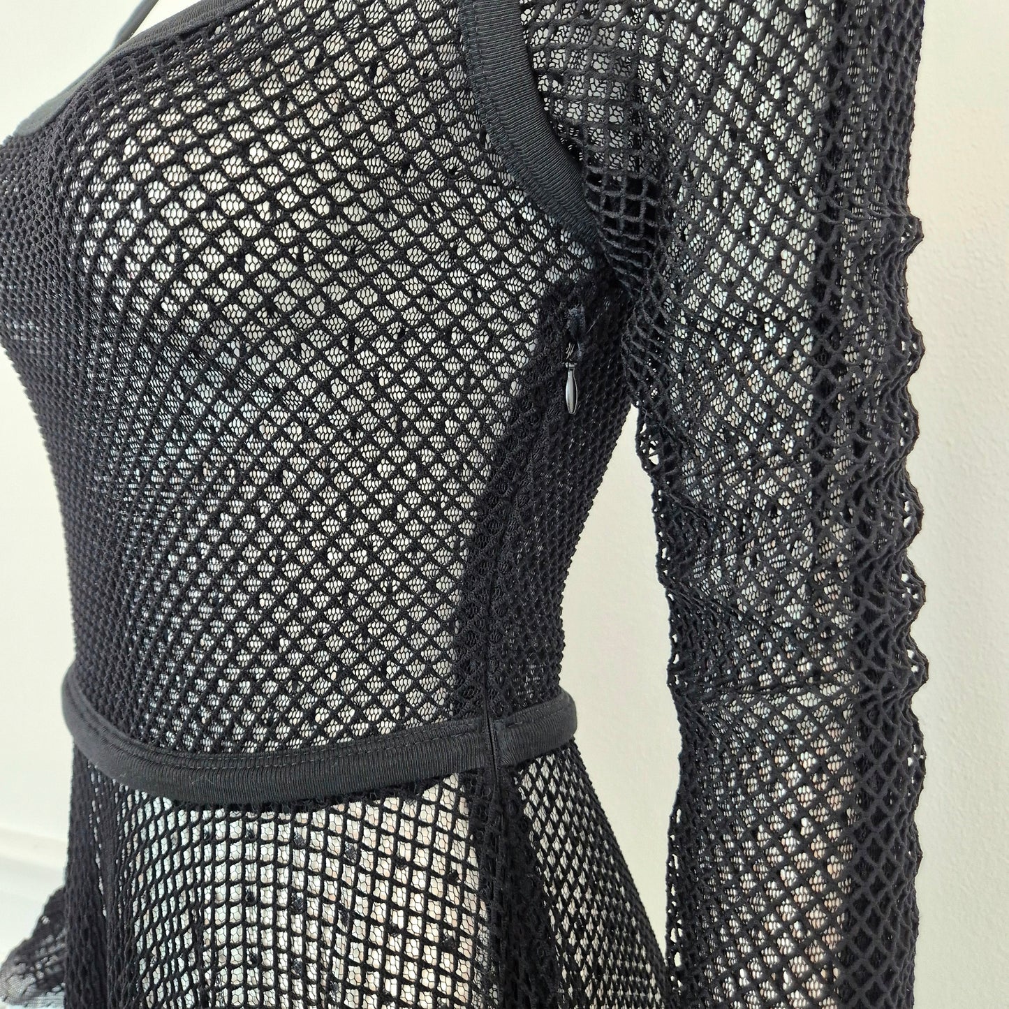 Red Valentino | Abito nero rete