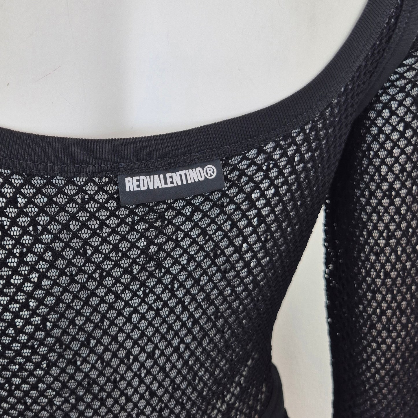 Red Valentino | Abito nero rete