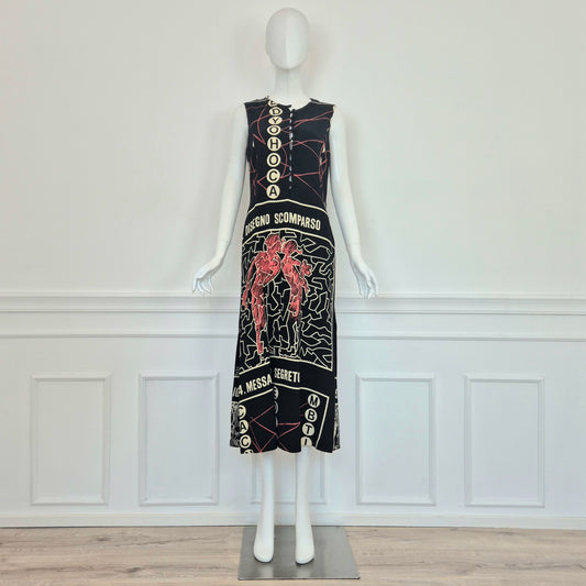 Moschino | Abito "disegno scomparso"- rebus - enigmistica