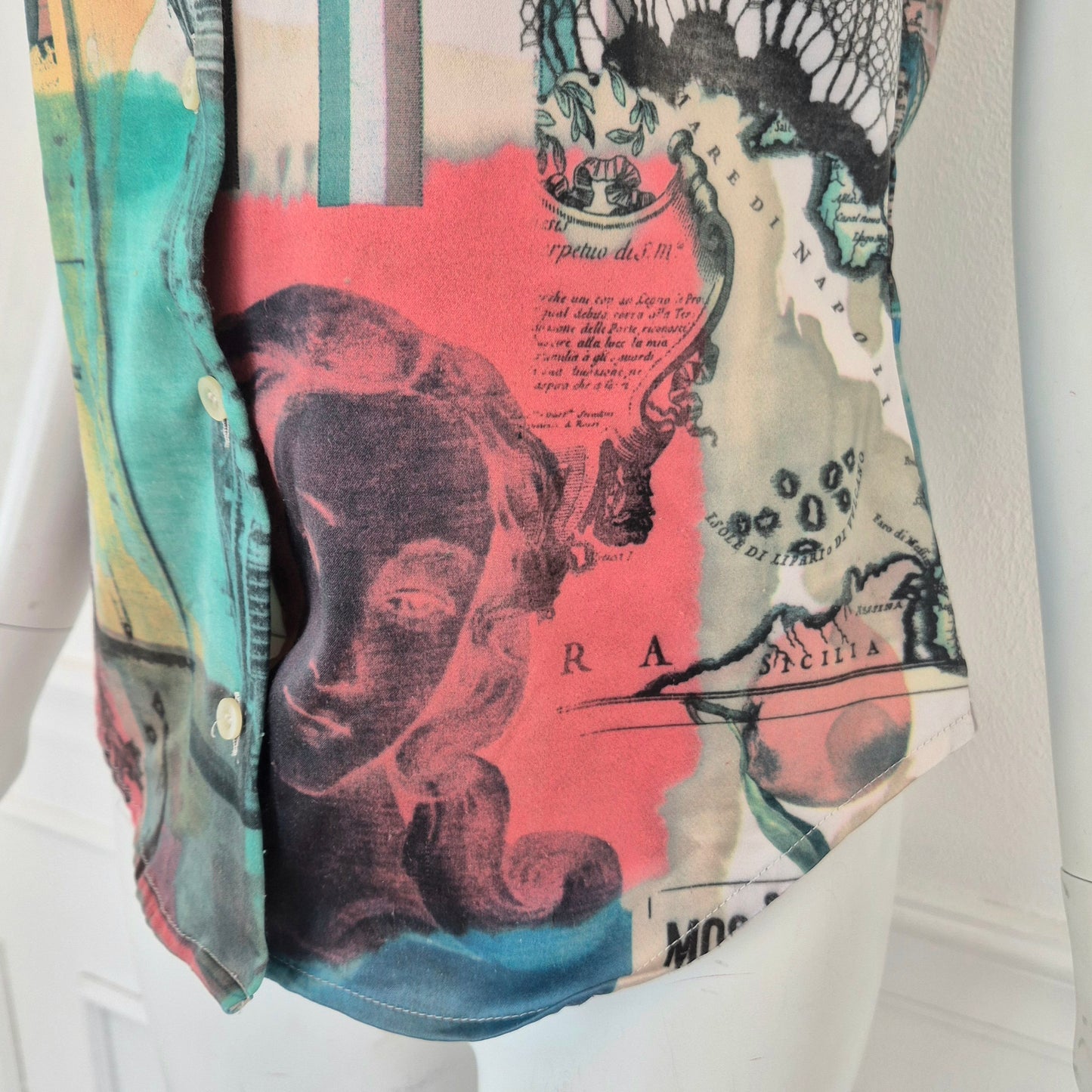 Moschino | Camicetta stampa "Venus"