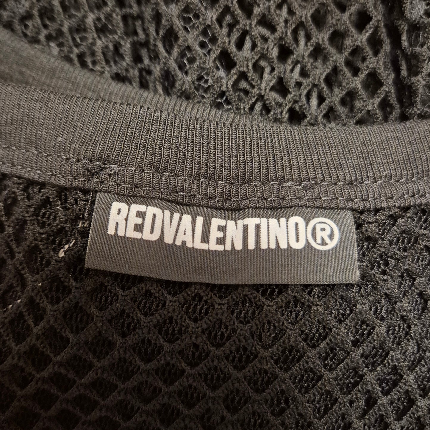 Red Valentino | Abito nero rete