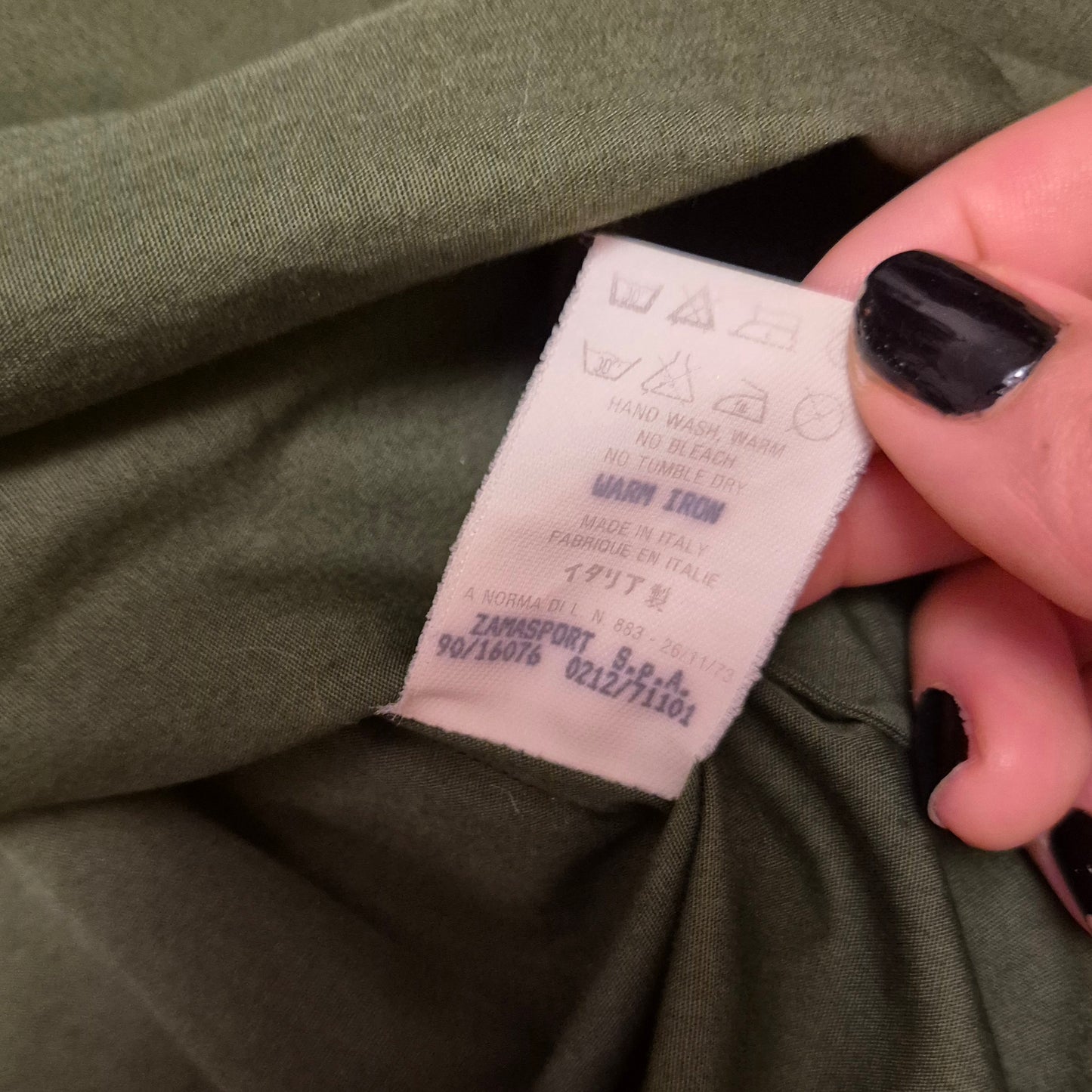 Romeo Gigli | Camicia cotone verde 1990