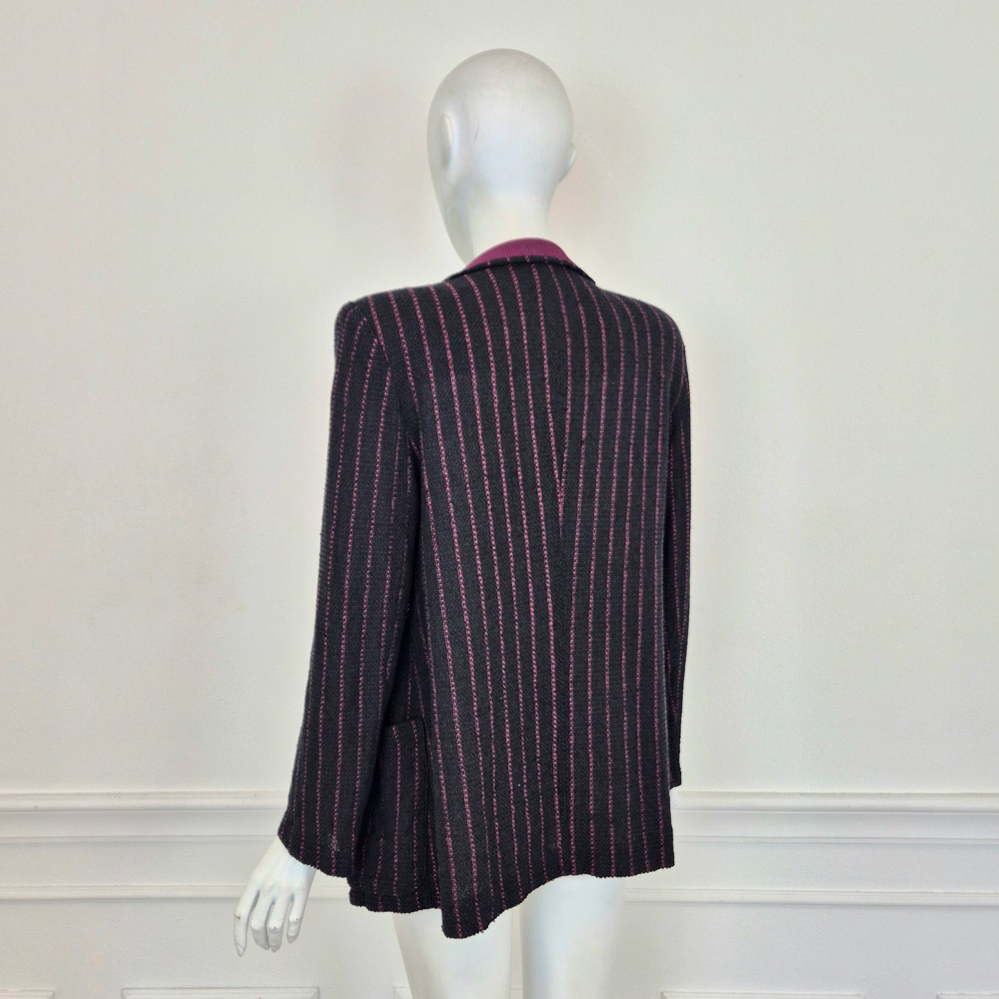 Callaghan by Gianni Versace| Blazer nero righe