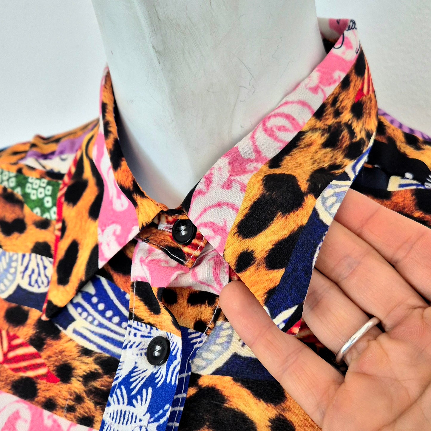 Stella Jean | Abito lungo stampa multicolor