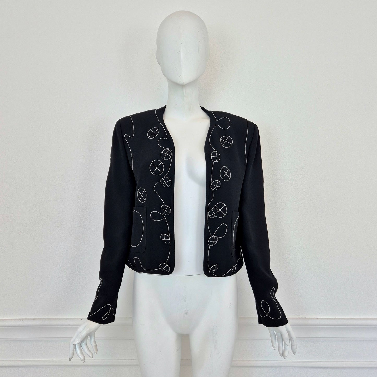 Moschino | Giacca corta senza chiusure