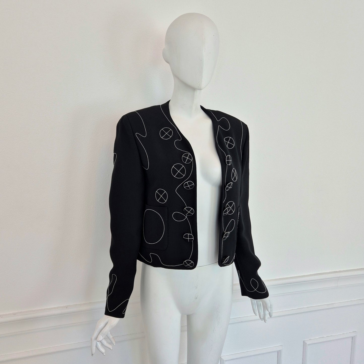 Moschino | Giacca corta senza chiusure