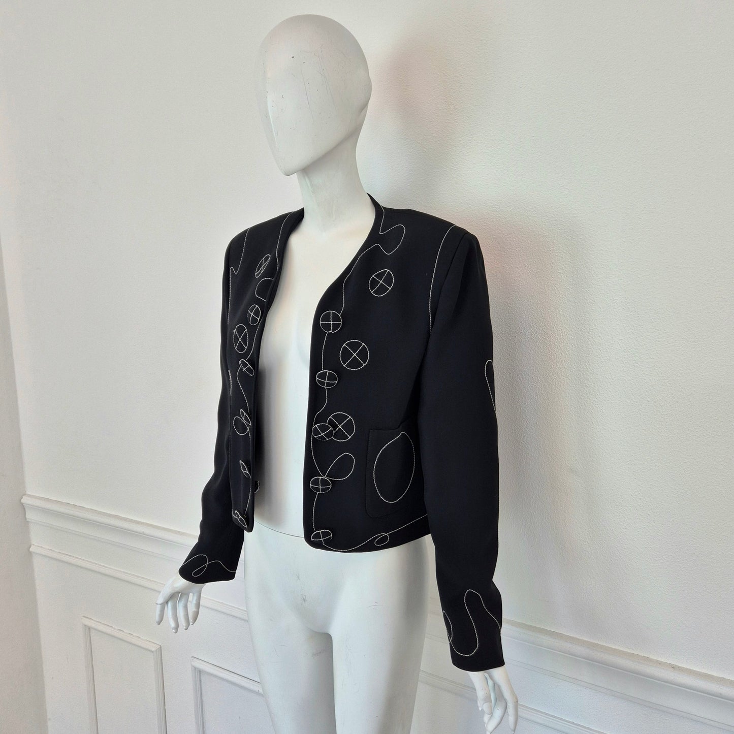 Moschino | Giacca corta senza chiusure