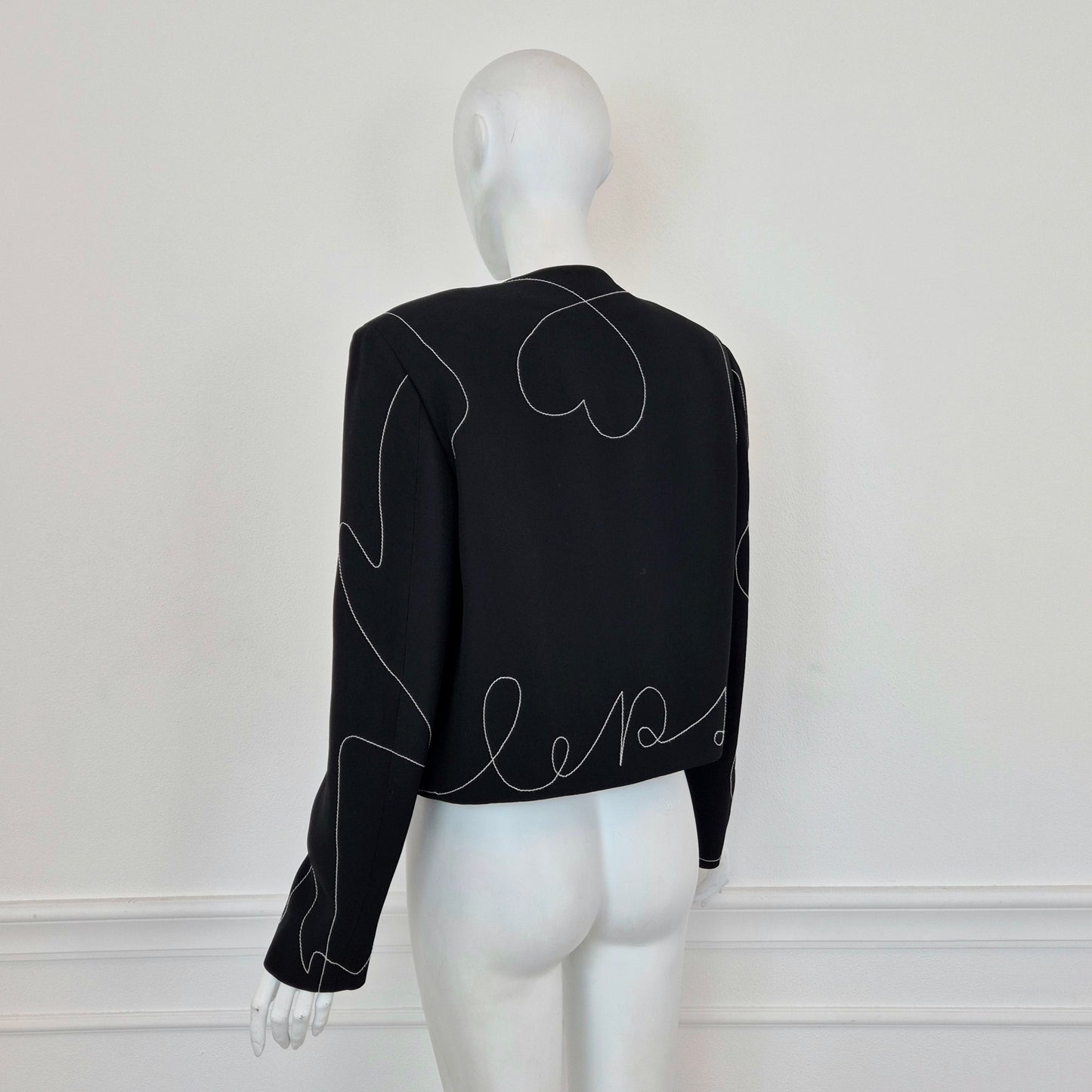 Moschino | Giacca corta senza chiusure