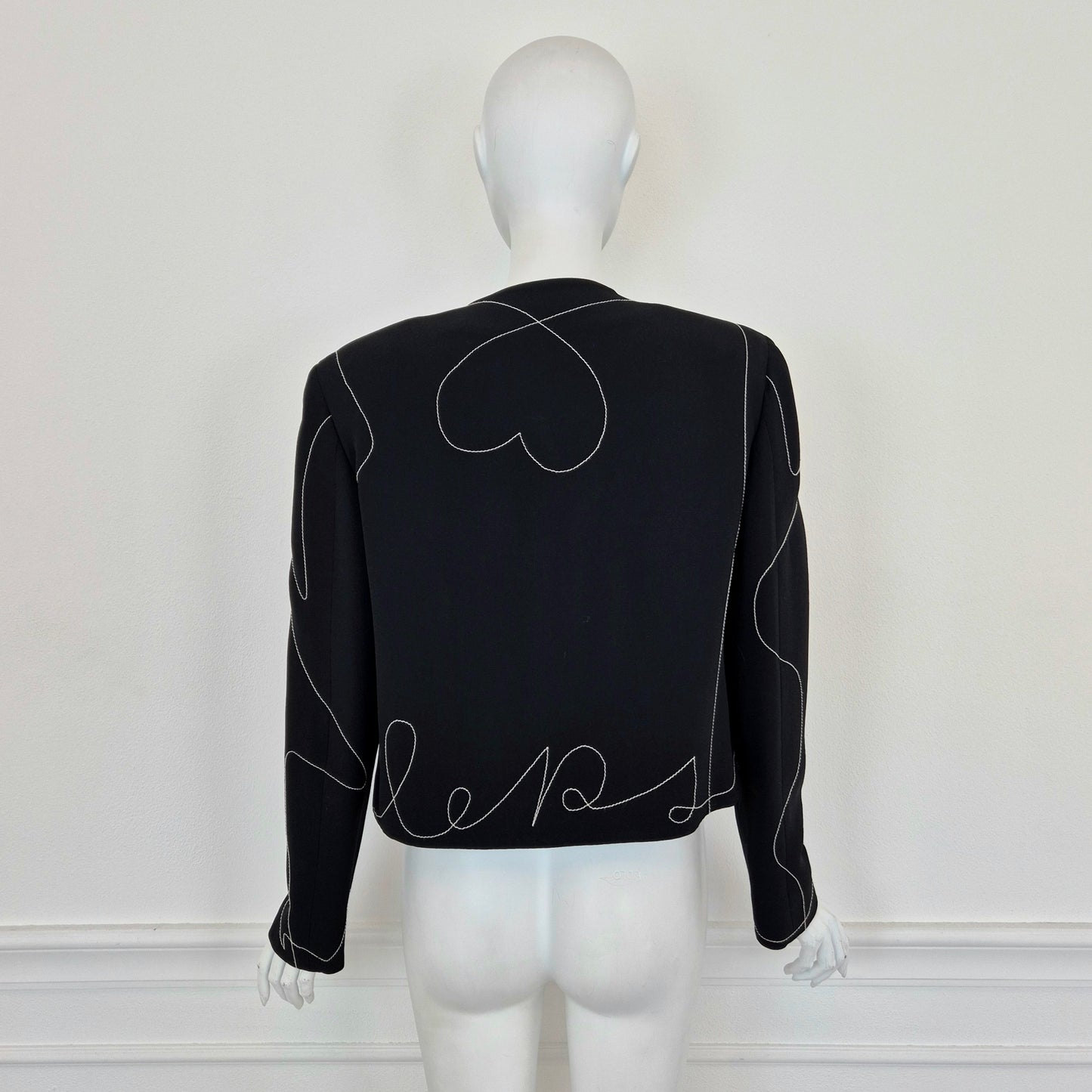 Moschino | Giacca corta senza chiusure