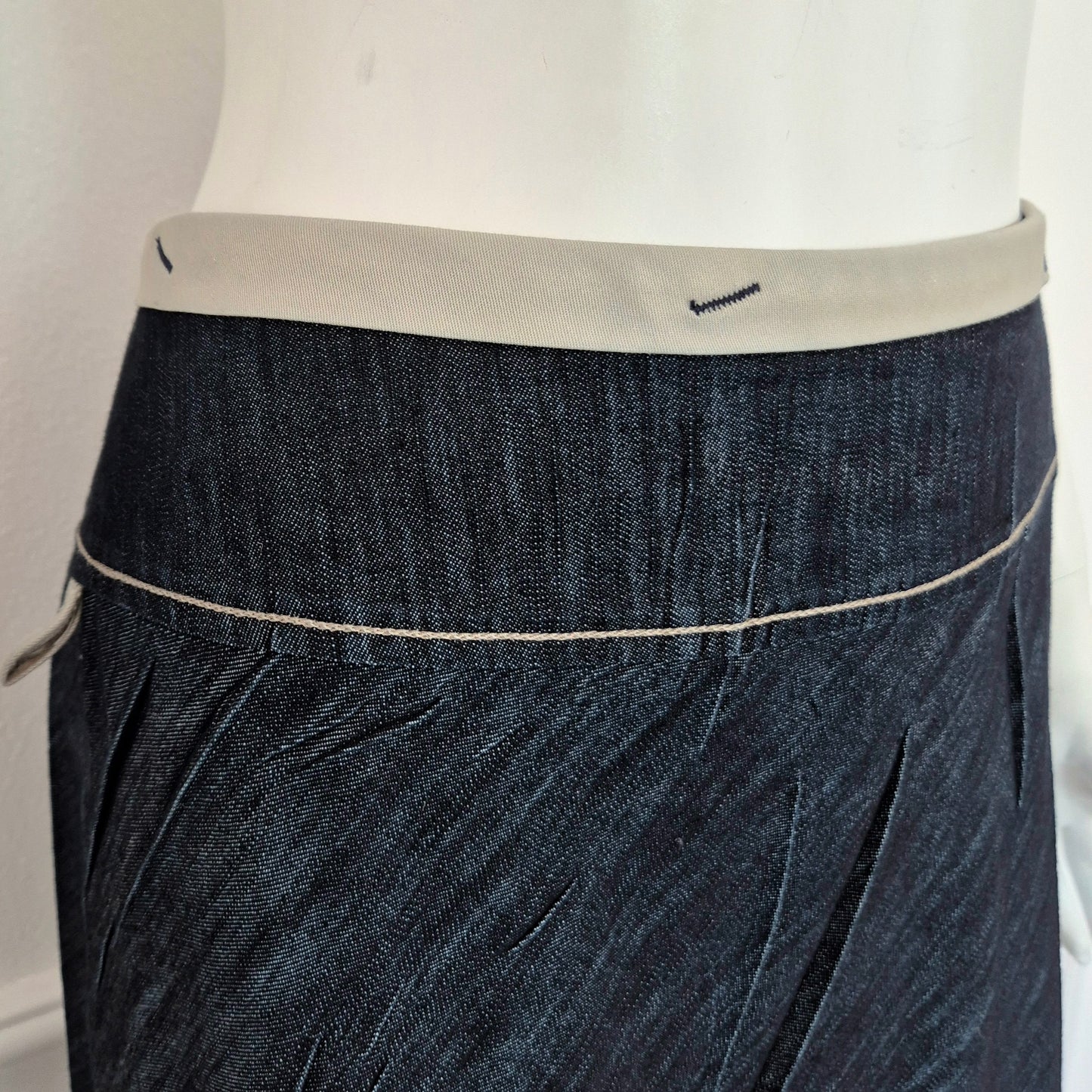 Marithé & Francois Girbaud | Gonna lunga in denim