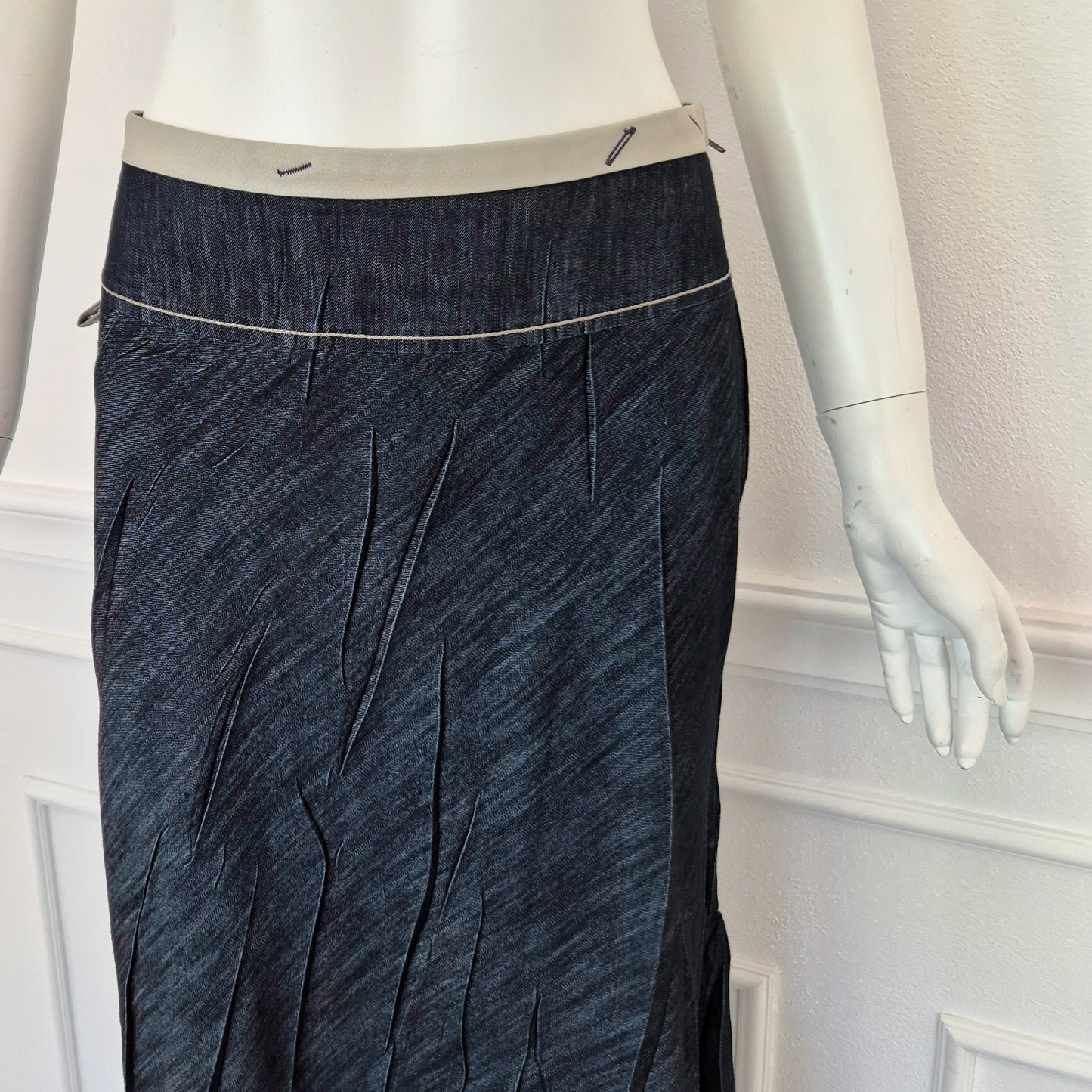 Marithé & Francois Girbaud | Gonna lunga in denim