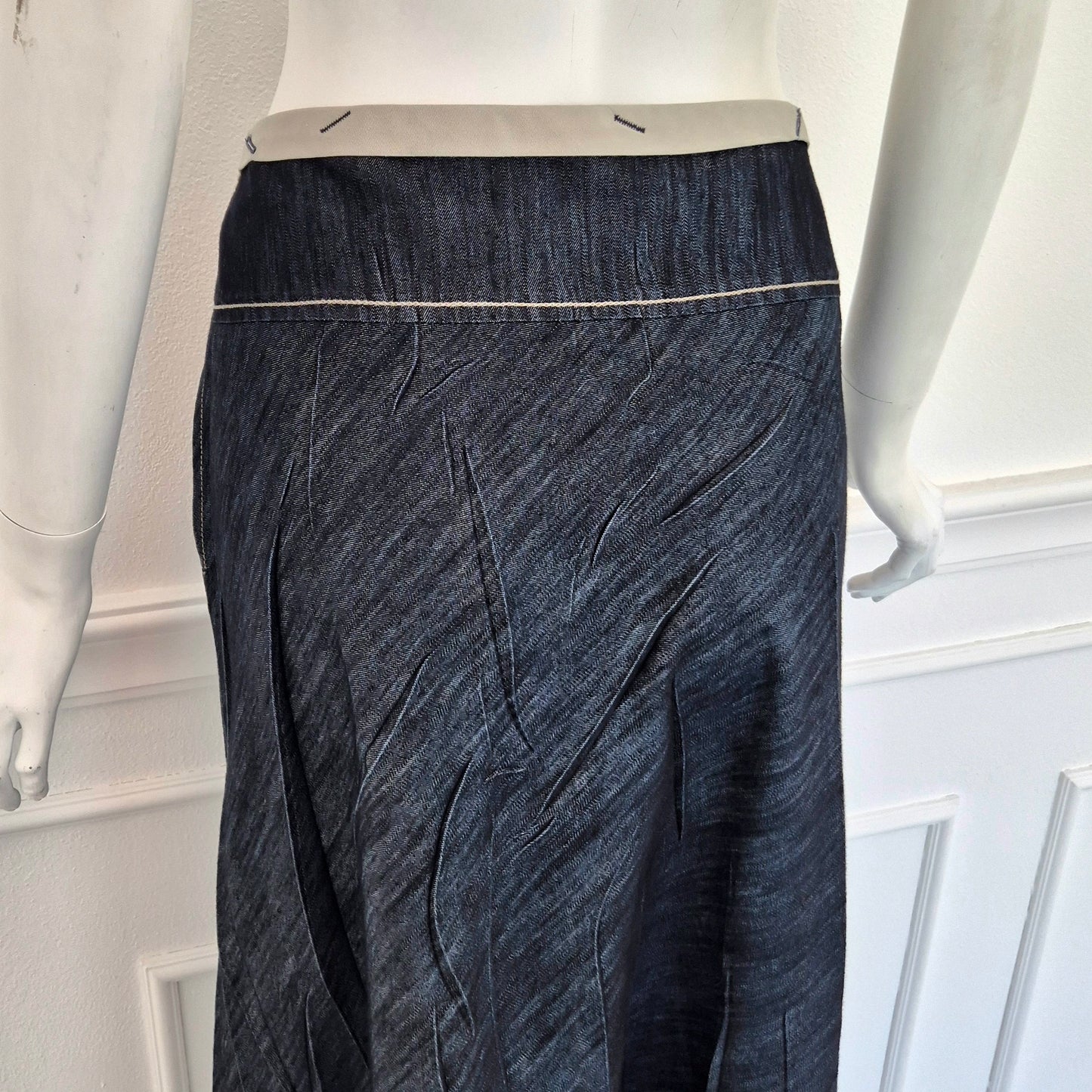 Marithé & Francois Girbaud | Gonna lunga in denim