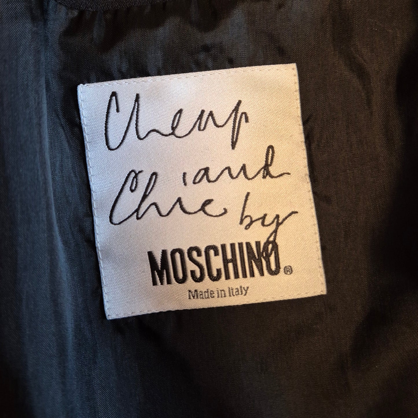 Moschino | Giacca corta senza chiusure