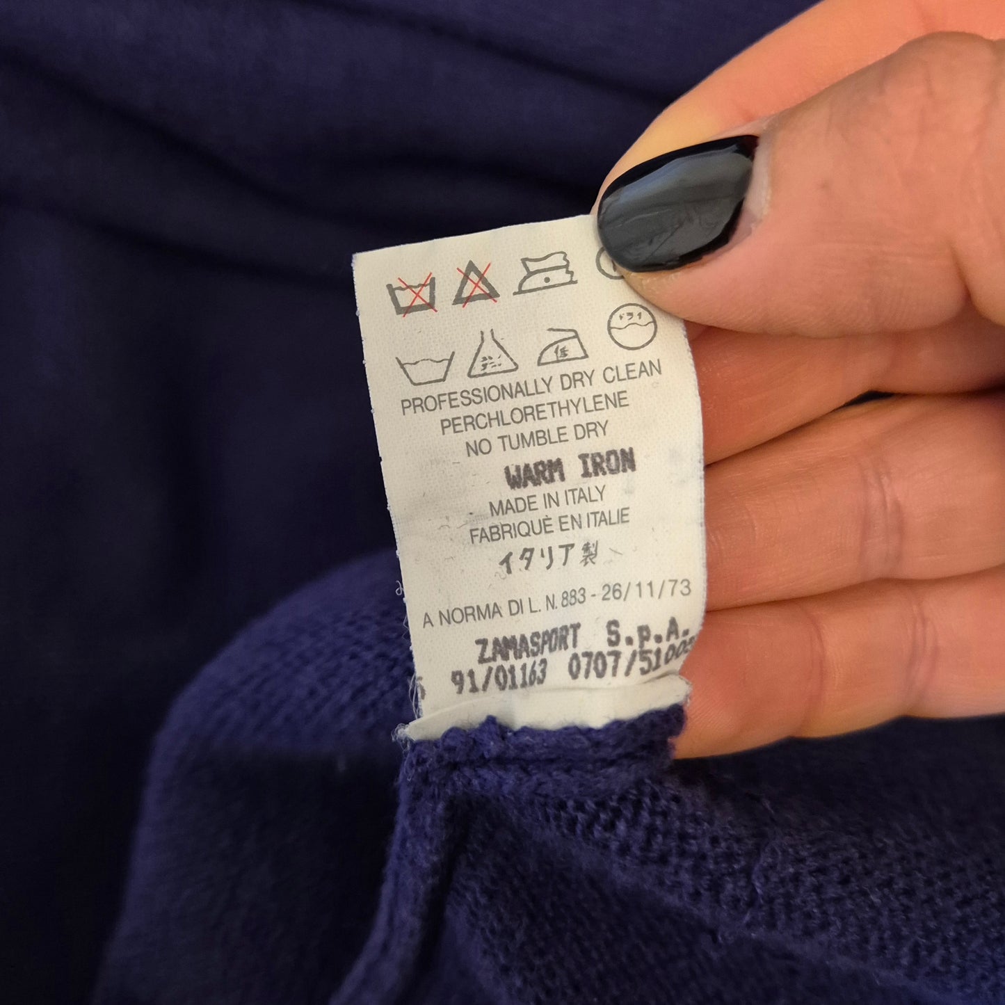 Romeo Gigli | Cardigan oversize cotone viola 1991