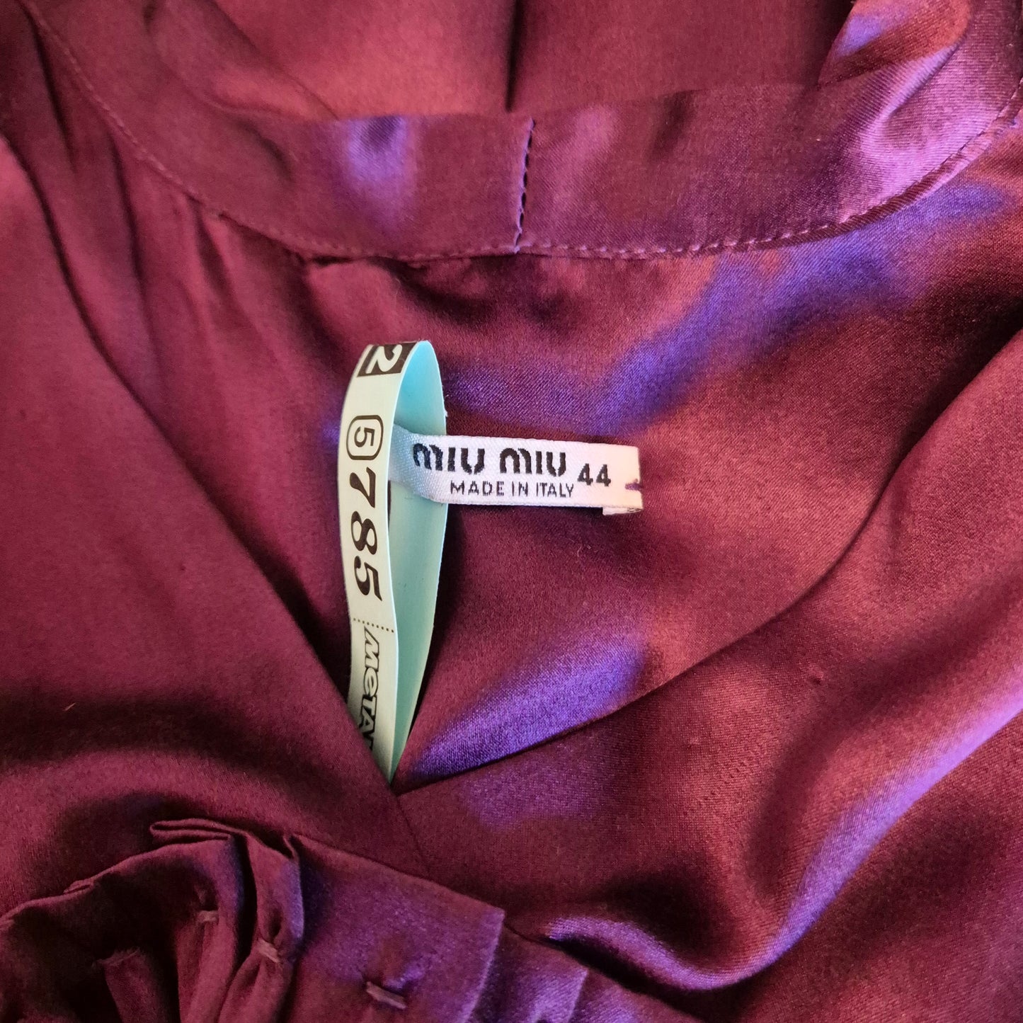 Miu Miu | Abito in pura seta