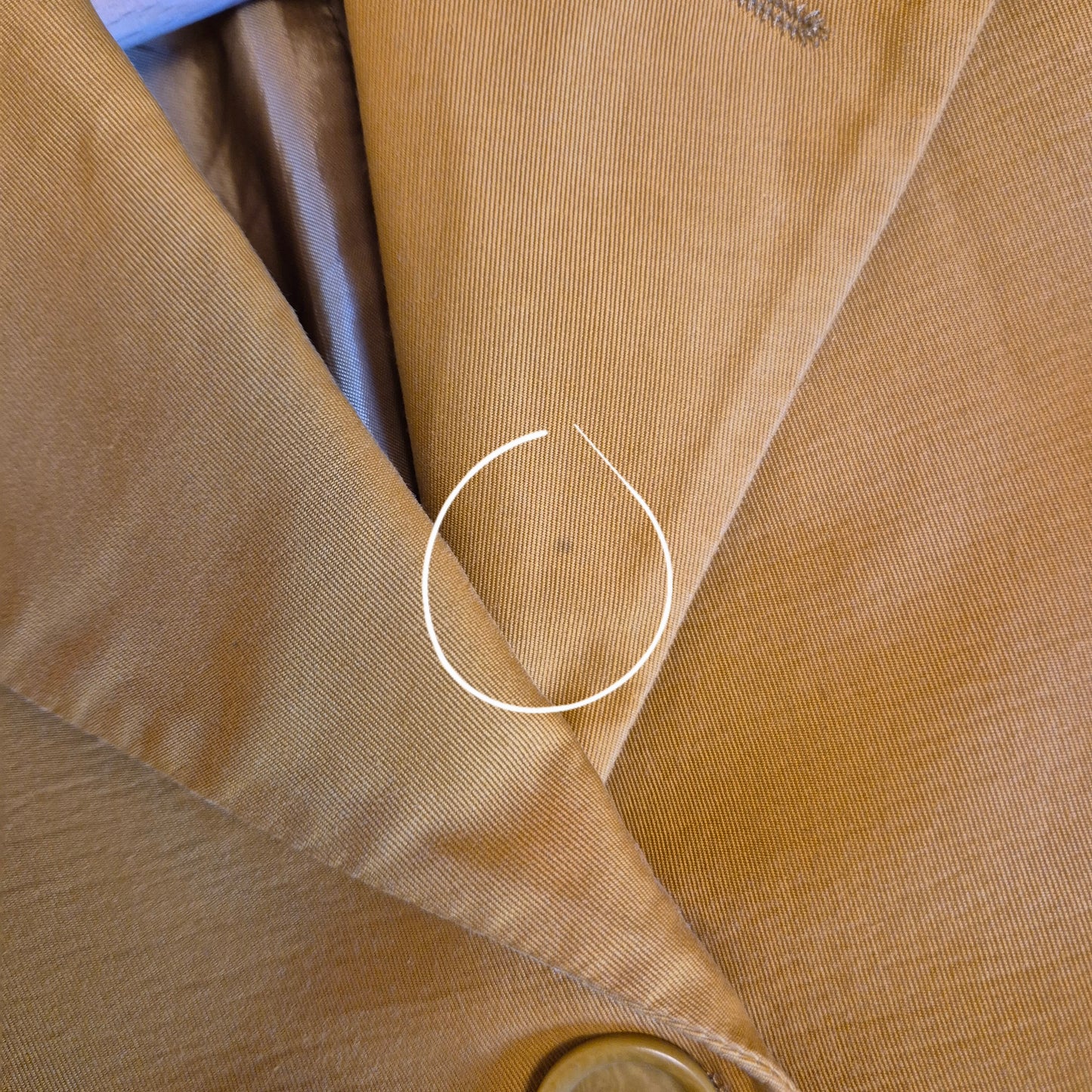 Romeo Gigli | Giacca lunga cotone zafferano 1990