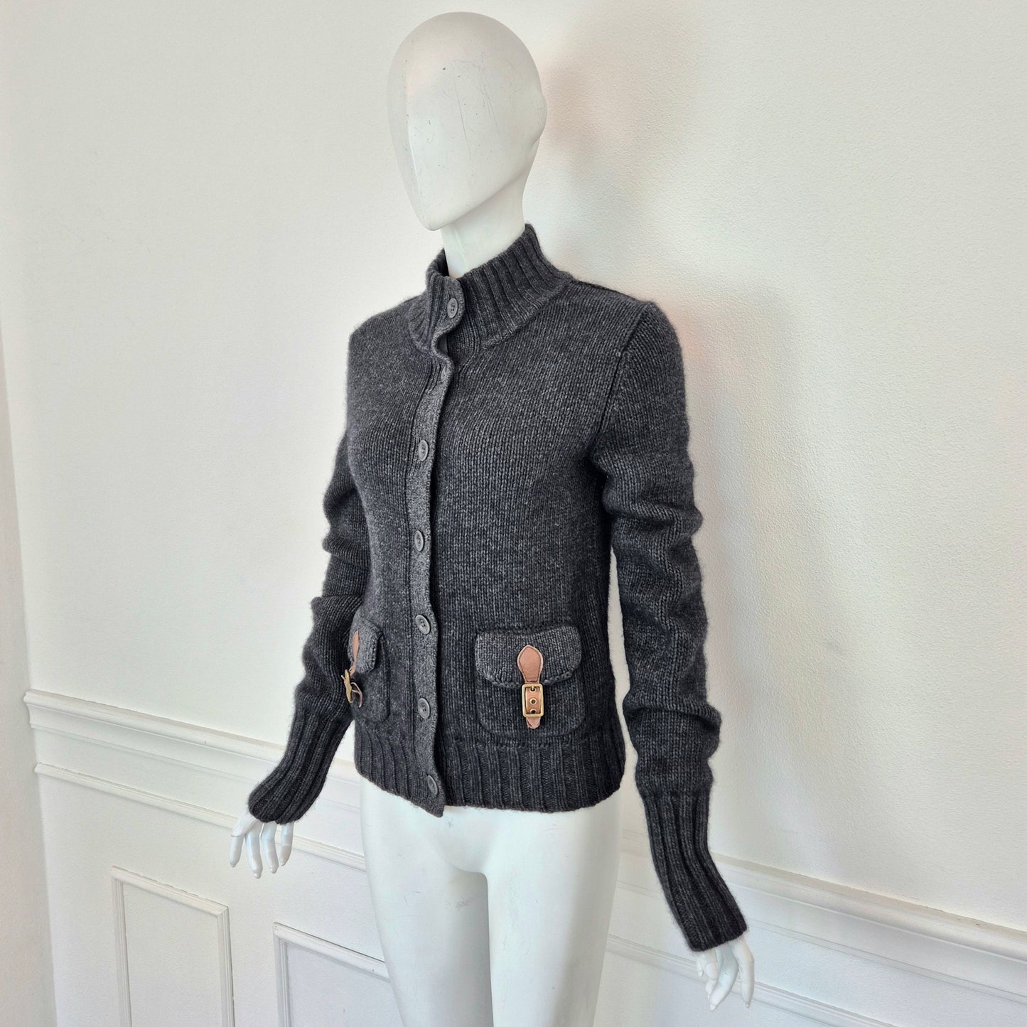 Ralph Lauren | Cardigan cashmere grigio