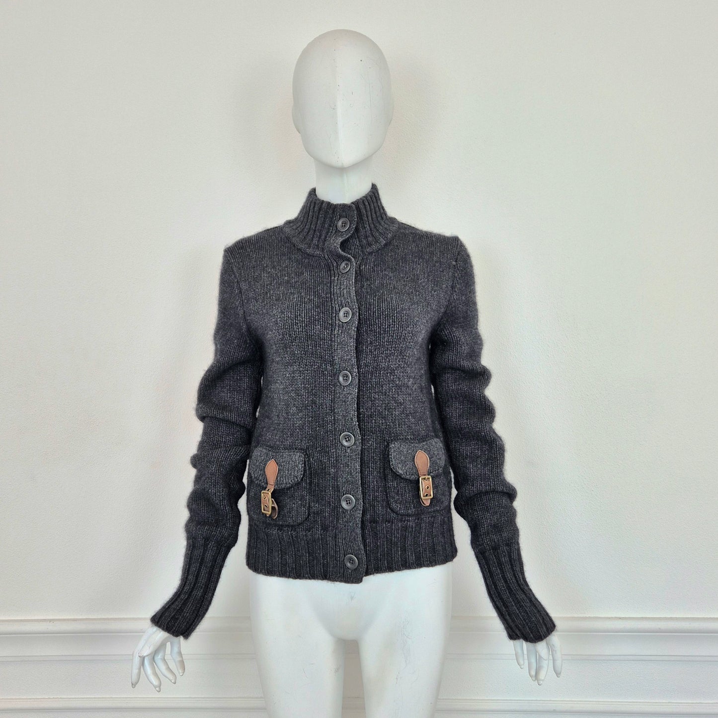 Ralph Lauren | Cardigan cashmere grigio