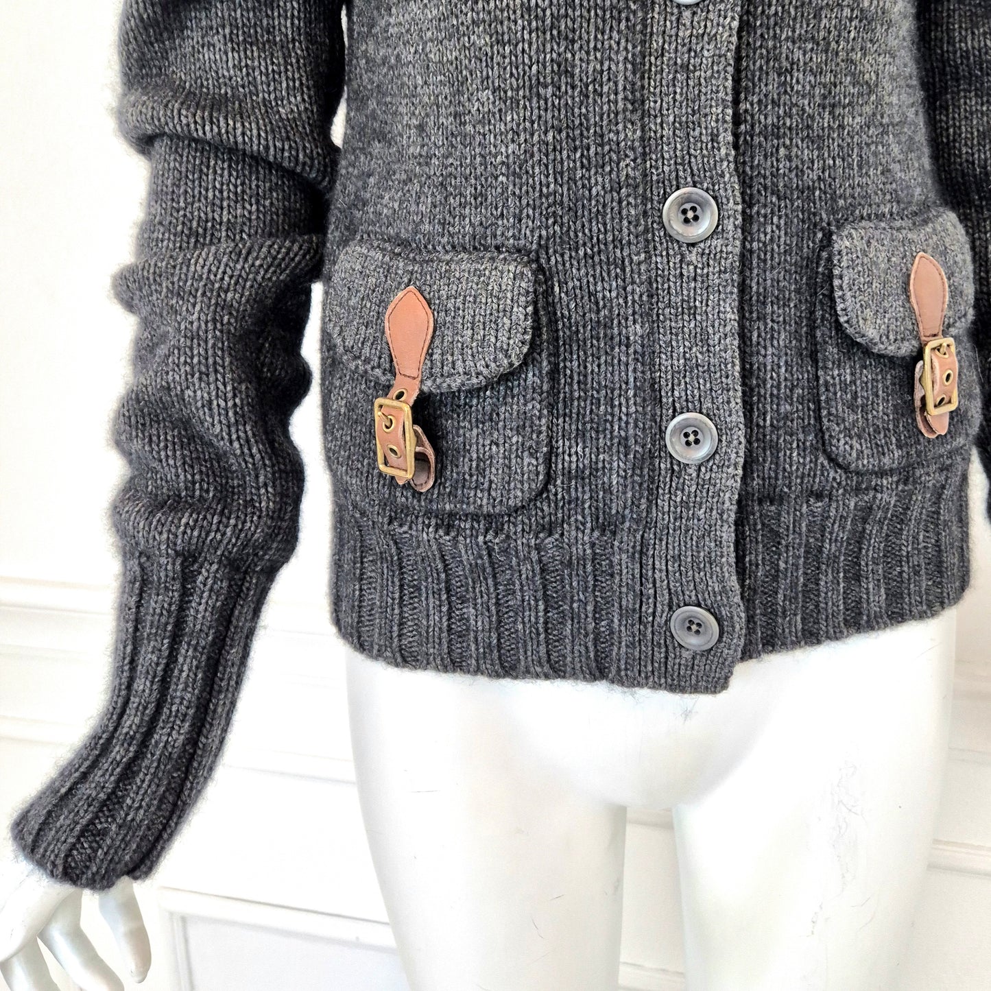 Ralph Lauren | Cardigan cashmere grigio