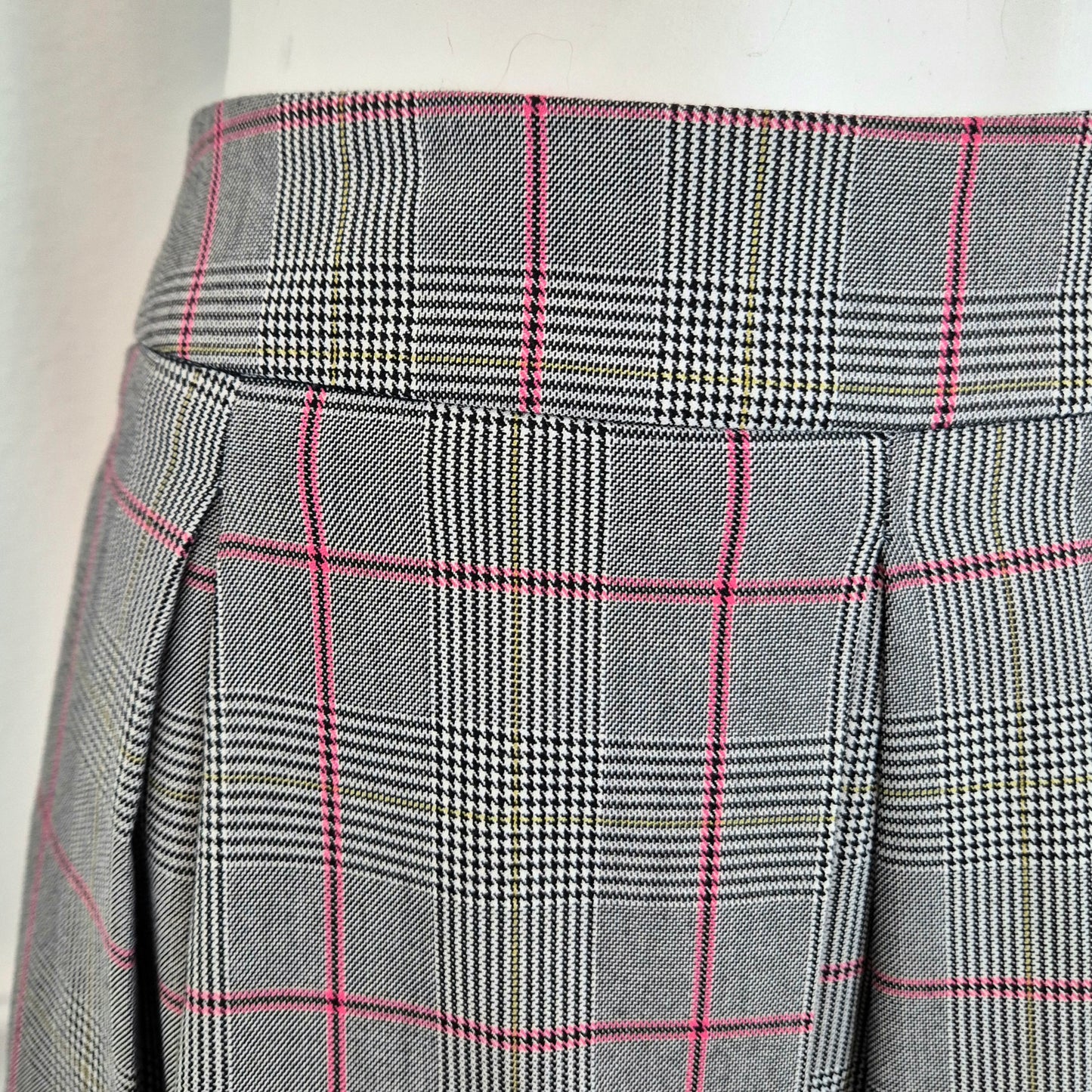 Midinette | Gonna midi a pieghe  principe di Galles