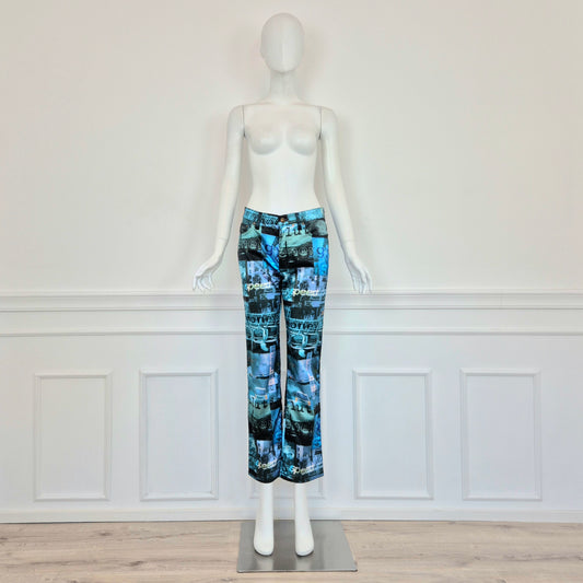 Moschino | Pantaloni stampa speed / future / communication