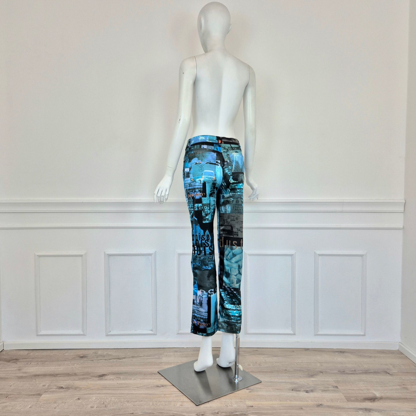 Moschino | Pantaloni stampa speed / future / communication