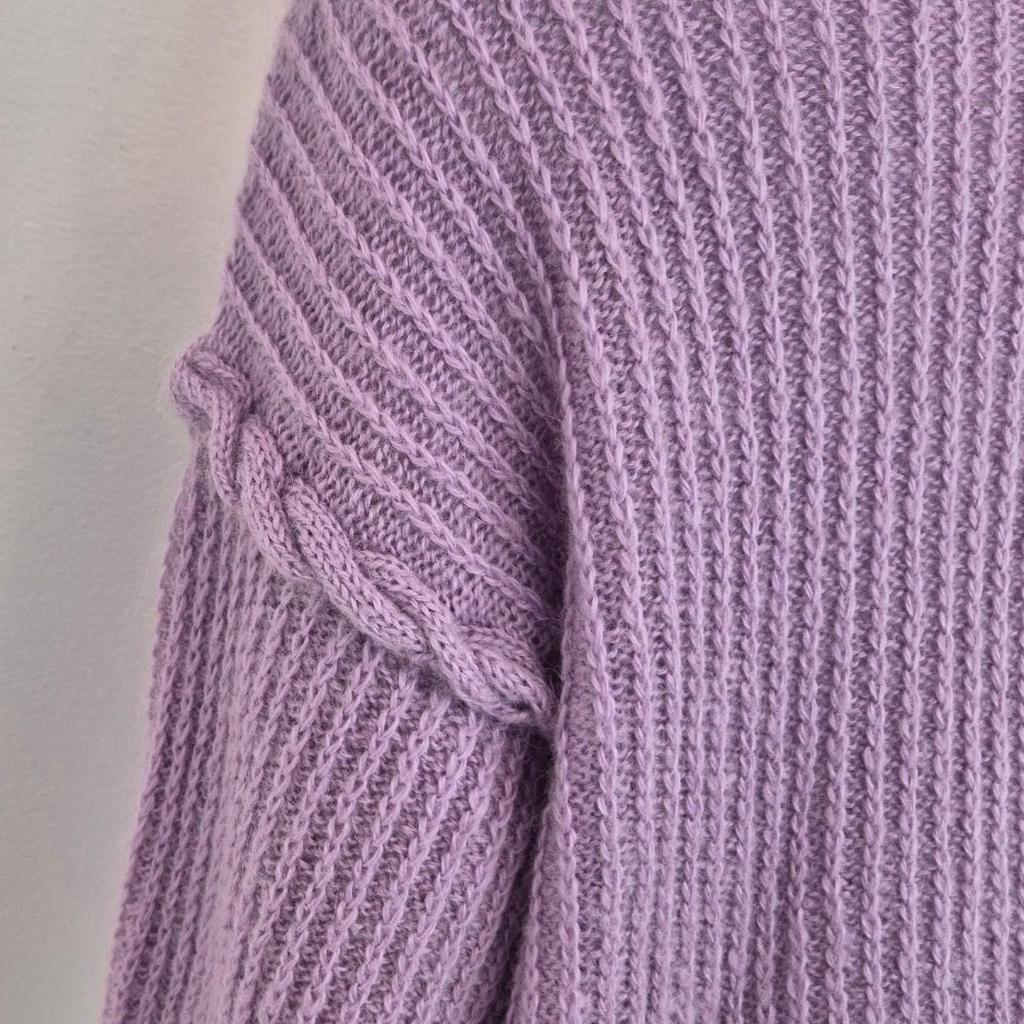 Maglione vintage lilla