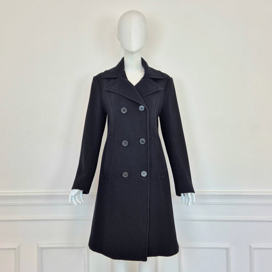 Romeo Gigli | Cappotto nero doppiopetto