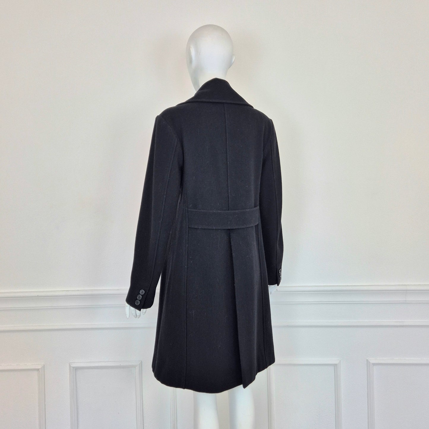 Romeo Gigli | Cappotto nero doppiopetto