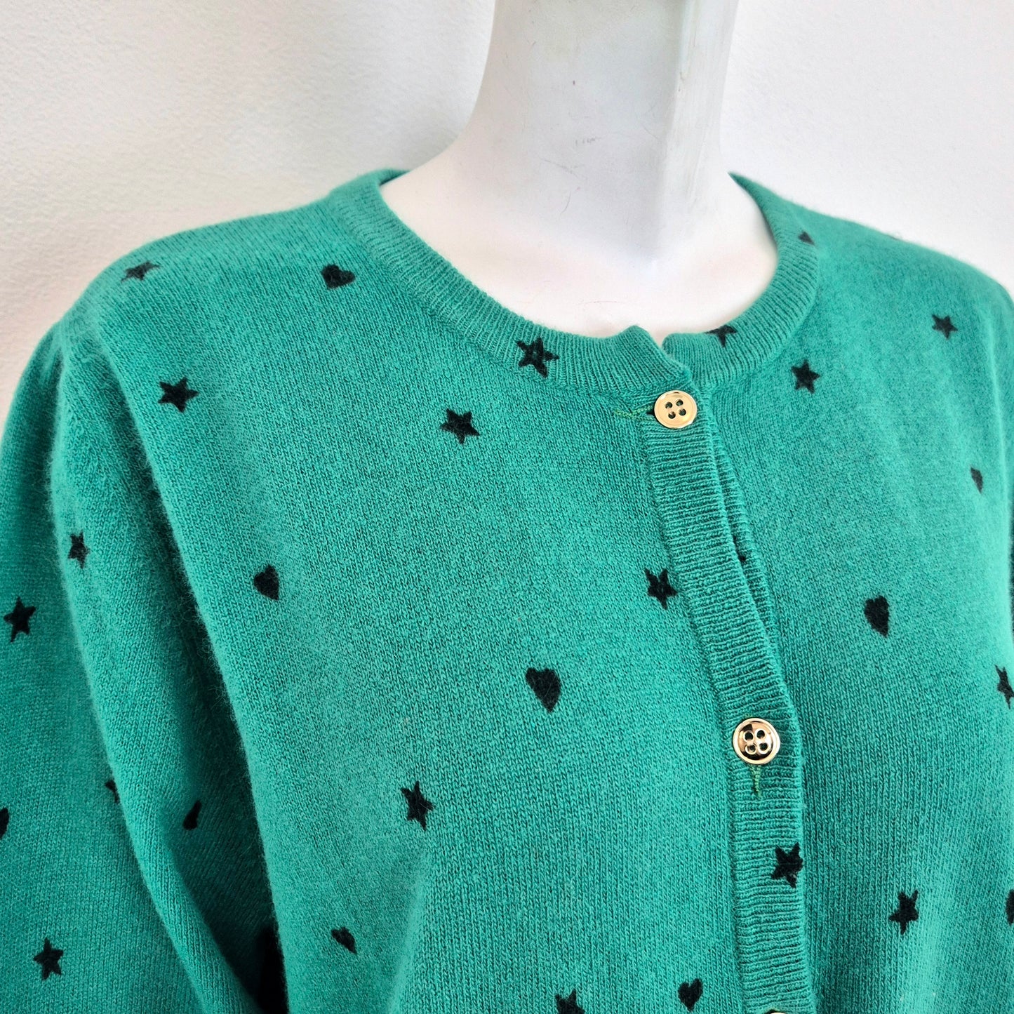 Jean Charles de Castelbajac pour Iceberg | Cardigan verde Tom e Gerry